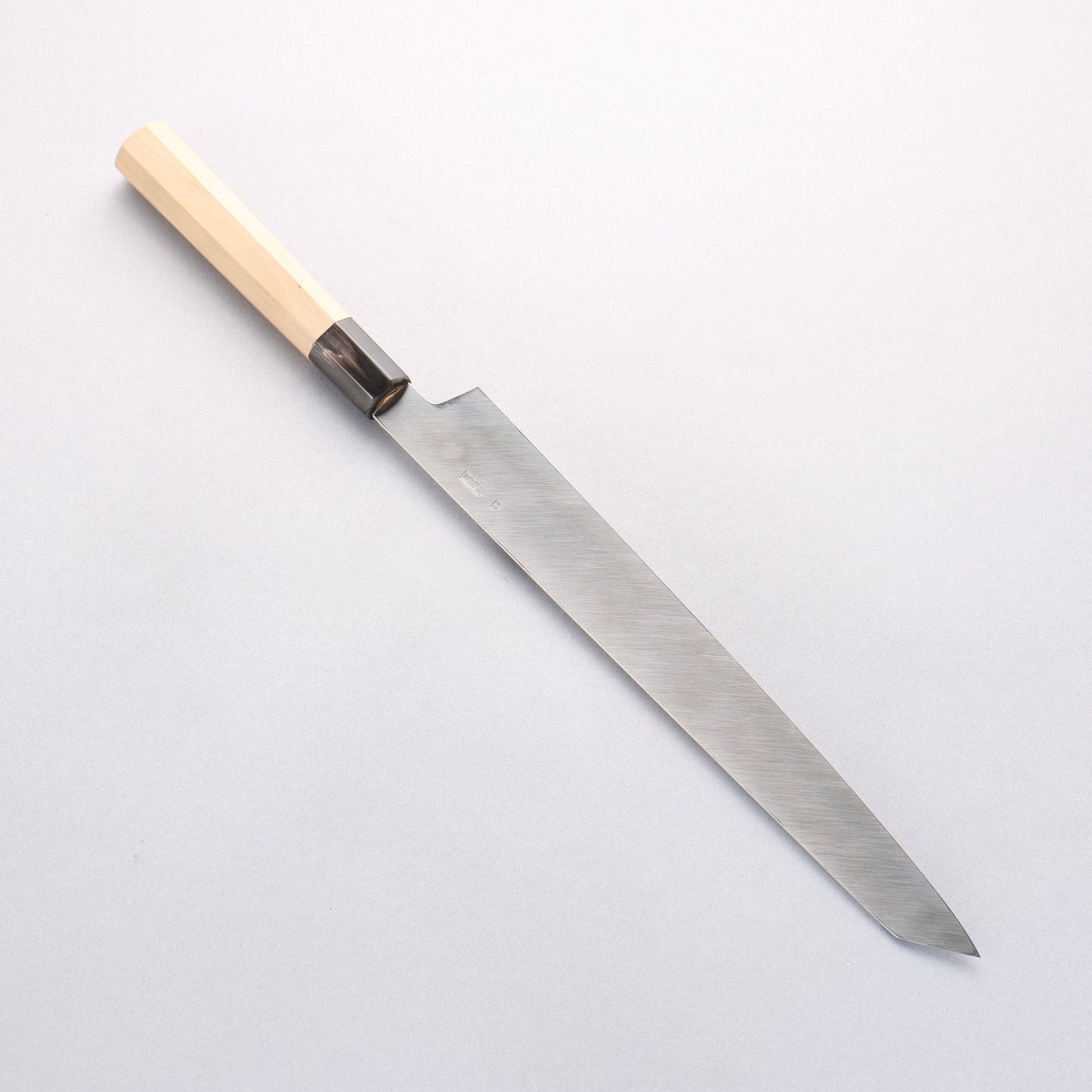 菊月 銀三鋼 暈し 切付柳刃包丁 270mm 朴柄 - 清助刃物