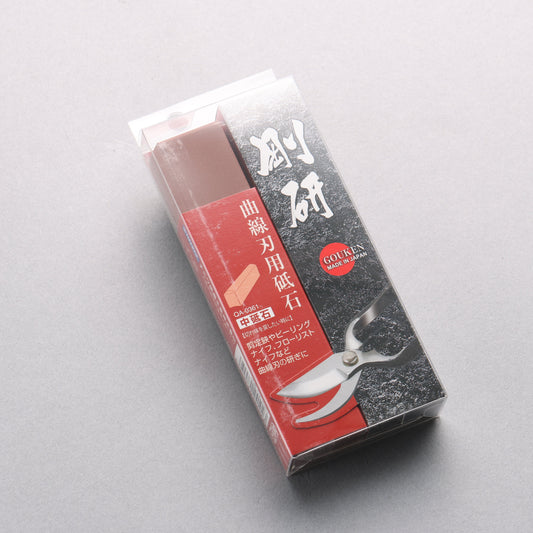 ナニワ 剛研 曲線刃用 砥石 #1000 133 x 28 x 20mm - 清助刃物