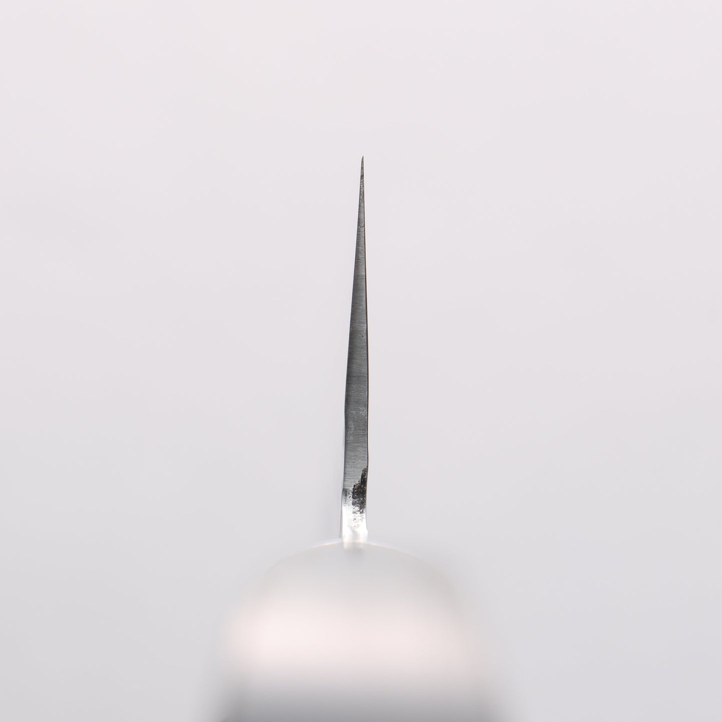 兼常 V金1号 鎚目 牛刀包丁 210mm 黒合板柄 - 清助刃物