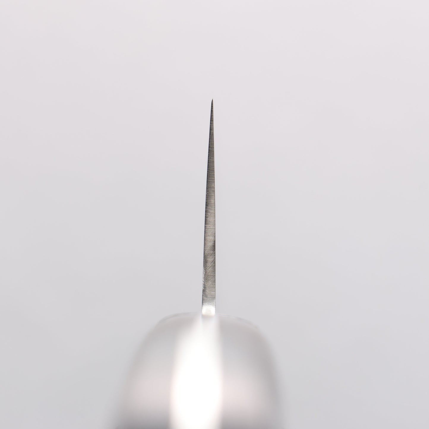 清助 V金10号 8層ダマスカス 磨き仕上げ 三徳包丁 165mm 黒合板柄 - 清助刃物