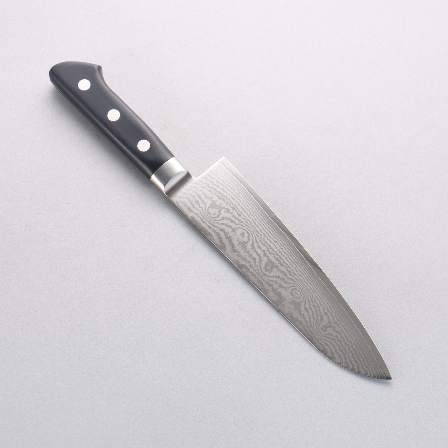 兼常 VG10 33層 ダマスカス 三徳包丁 180mm プラスチック柄 - 清助刃物