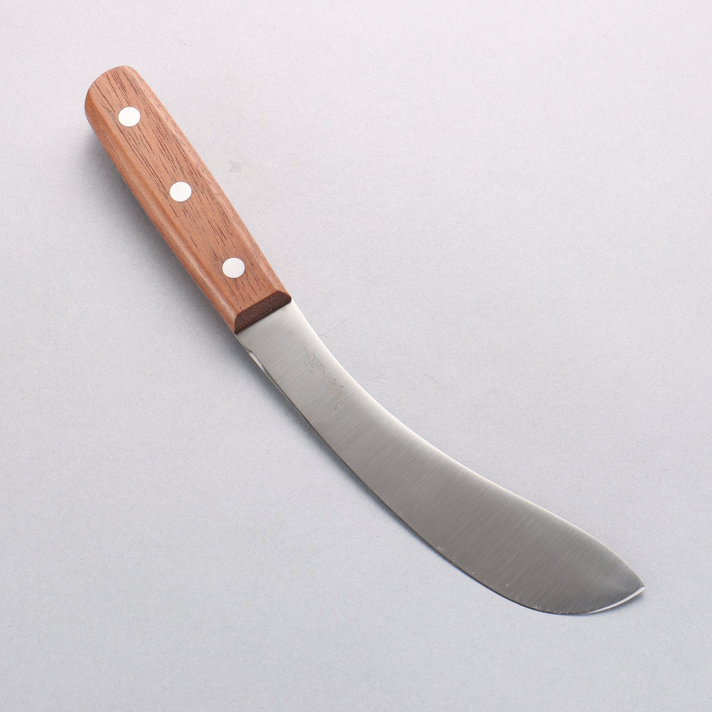 清助 山賊 日本鋼 皮剥 170mm 紫檀柄 - 清助刃物
