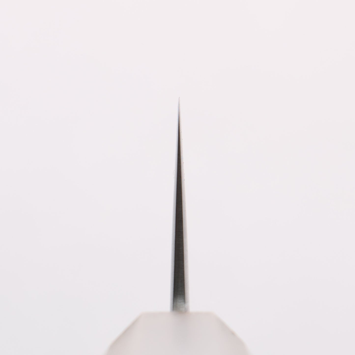 翁流 白一鋼 三徳包丁 165mm 樫焼柄 - 清助刃物