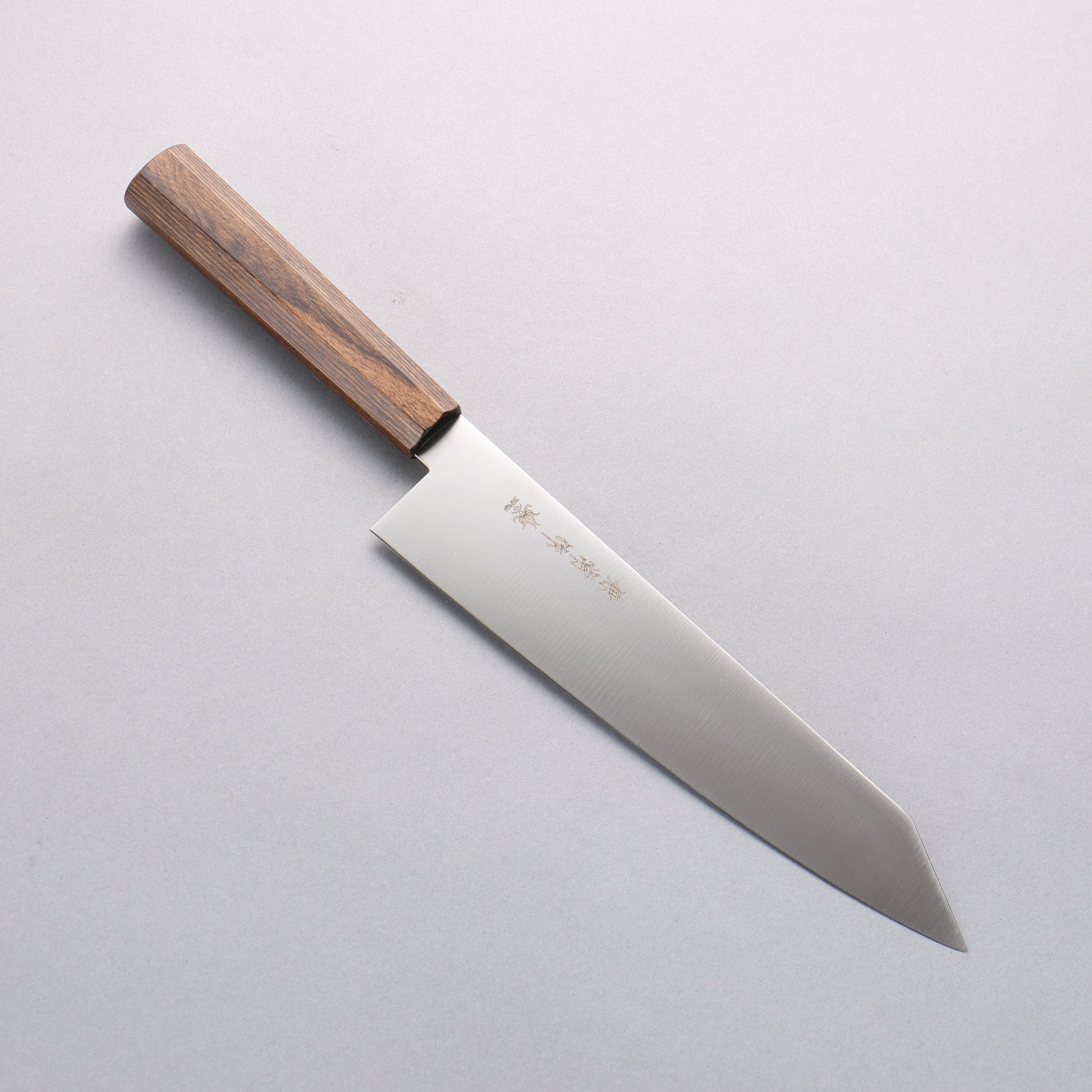 兼常 一途 V金10号 切付牛刀包丁 210mm 茶合板柄 - 清助刃物