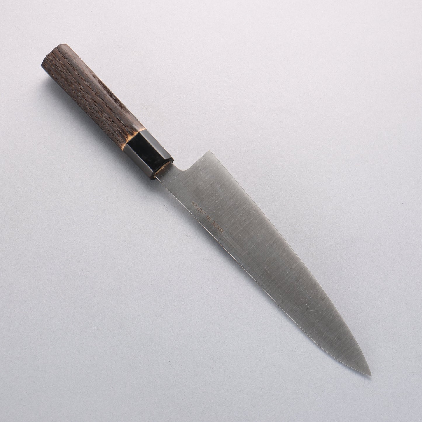 清助 スウェーデン鋼 牛刀包丁 210mm 焼き栗柄 - 清助刃物