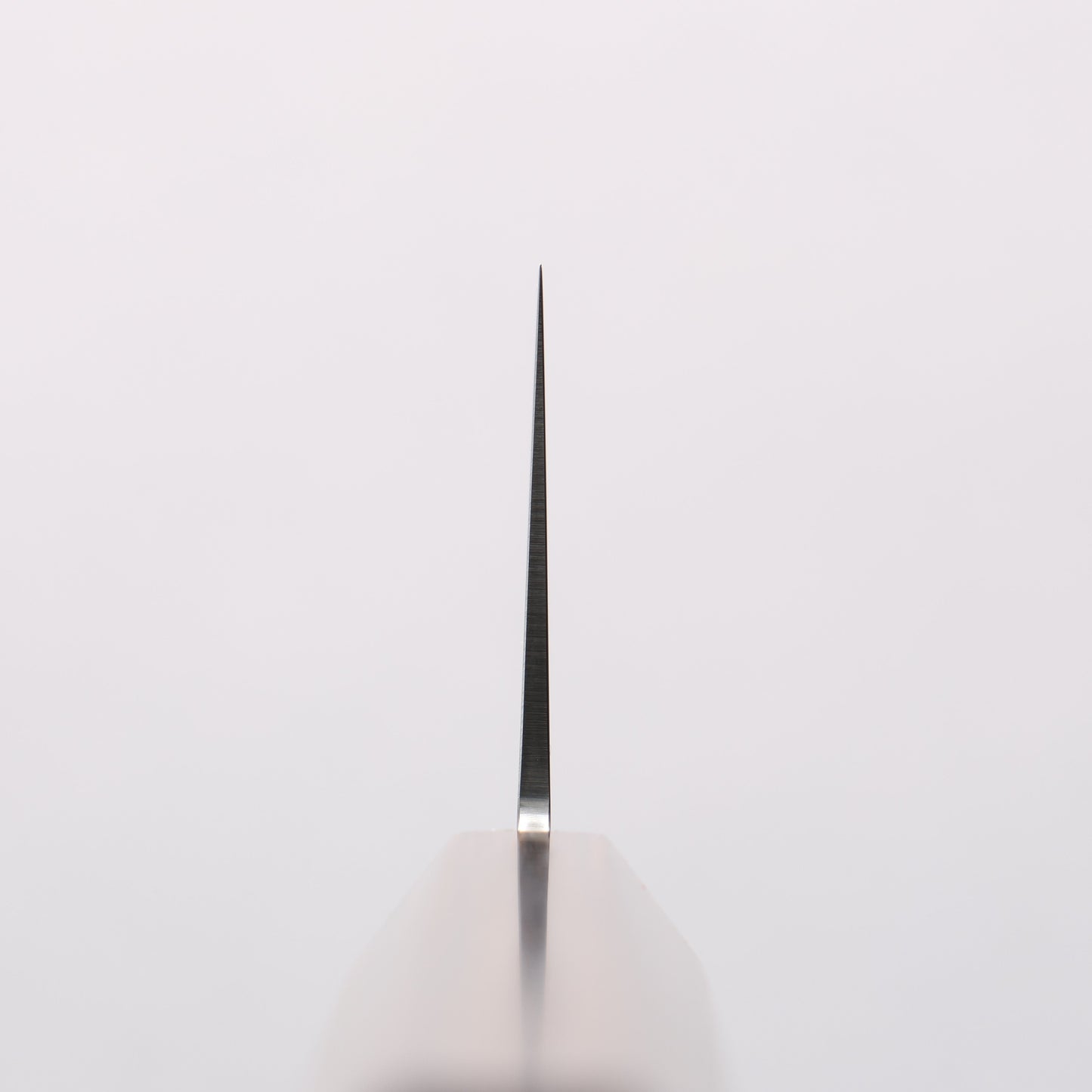 兼常 一途 V金10号 三徳包丁 180mm 茶合板柄 - 清助刃物