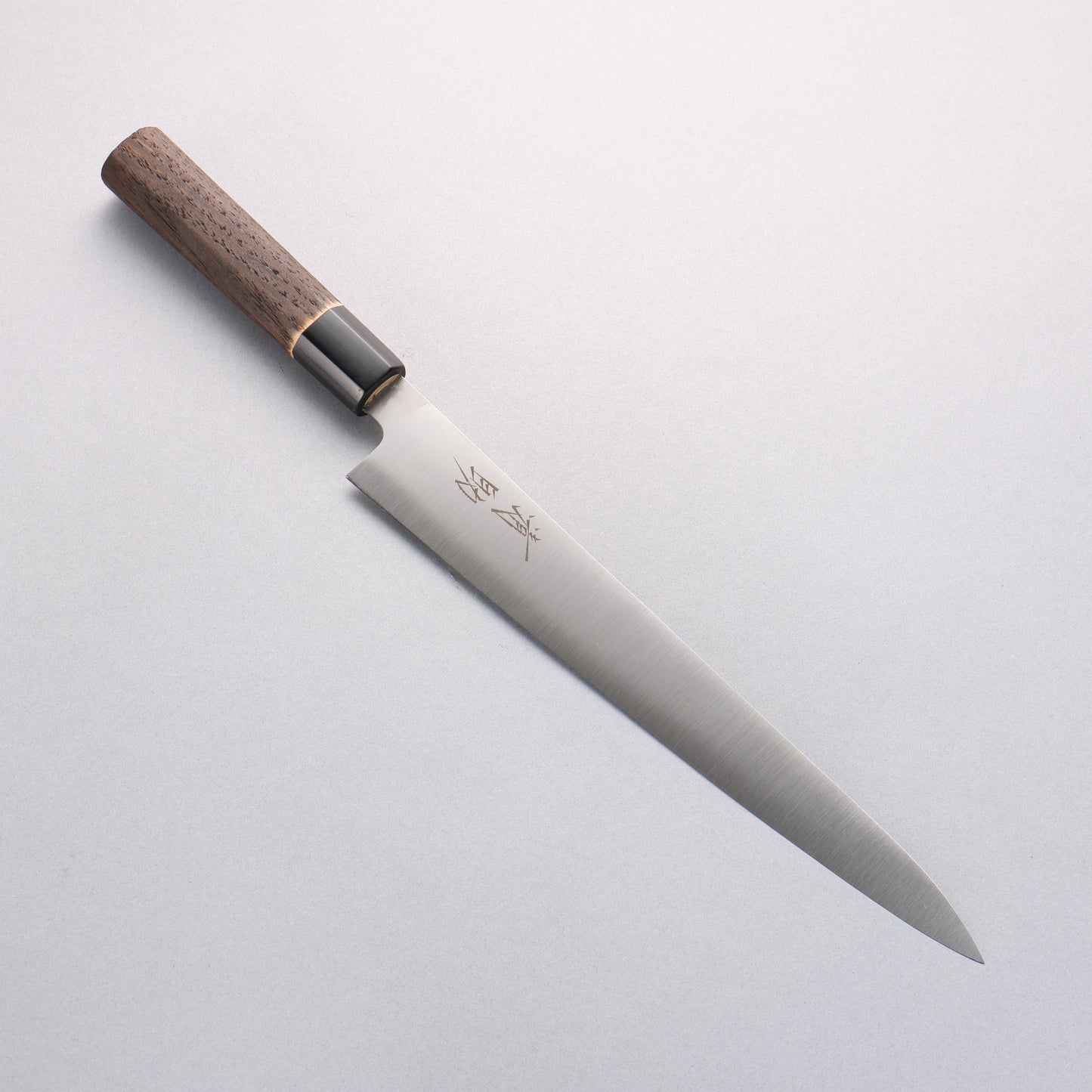 清助 スウェーデン鋼 筋引包丁 270mm 焼き栗柄 - 清助刃物