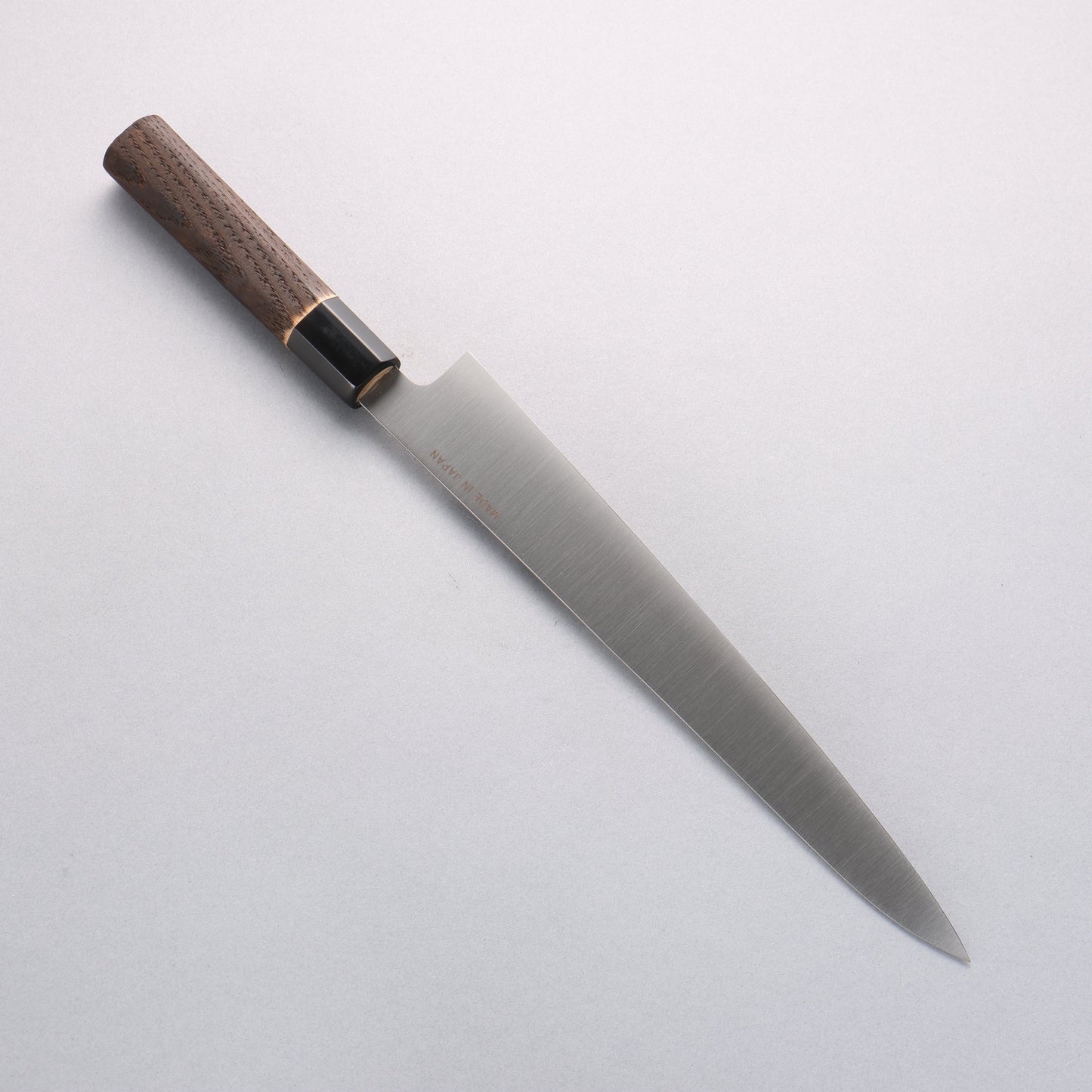 清助 スウェーデン鋼 筋引包丁 270mm 焼き栗柄 - 清助刃物