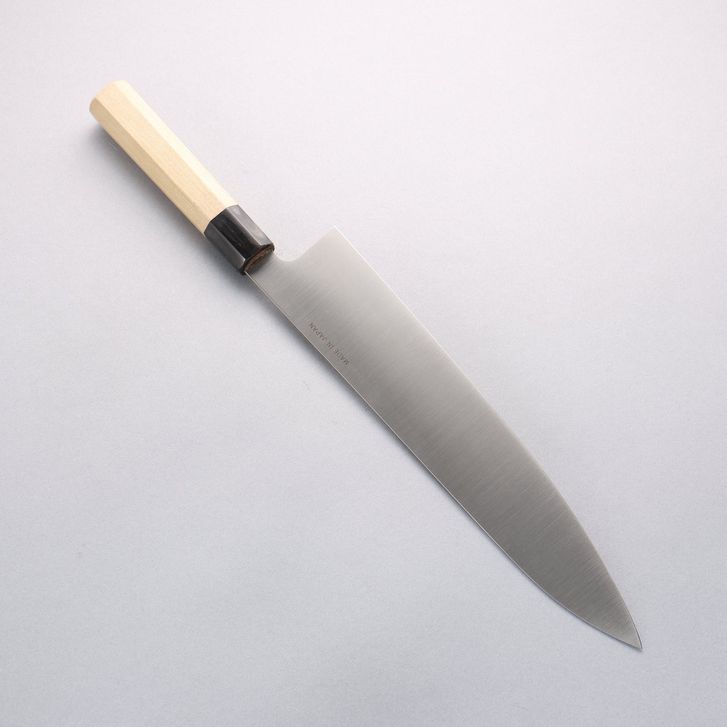 清助 スウェーデン鋼 牛刀包丁 300mm 朴柄 - 清助刃物