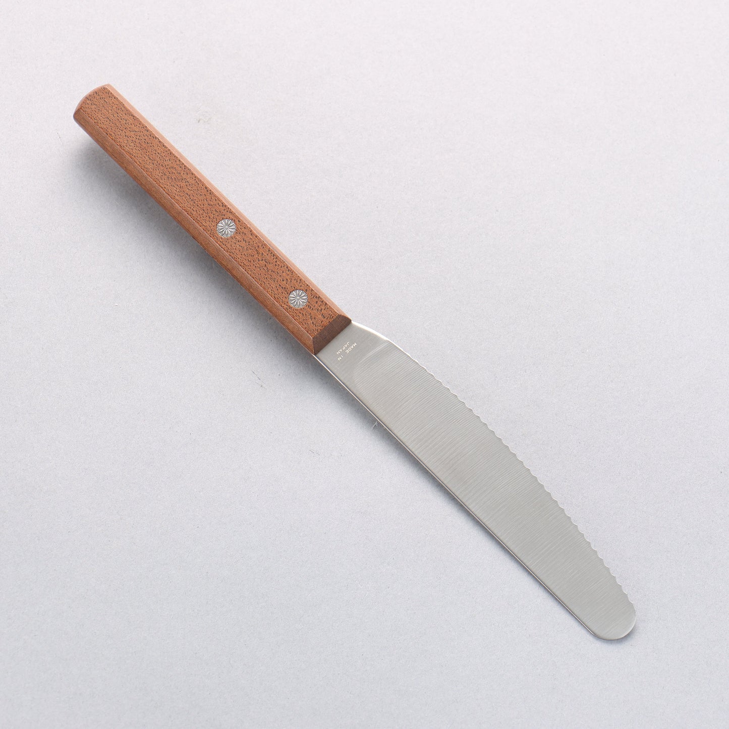 兼常 AUS8 スプレッドナイフ 110mm 楓柄 - 清助刃物