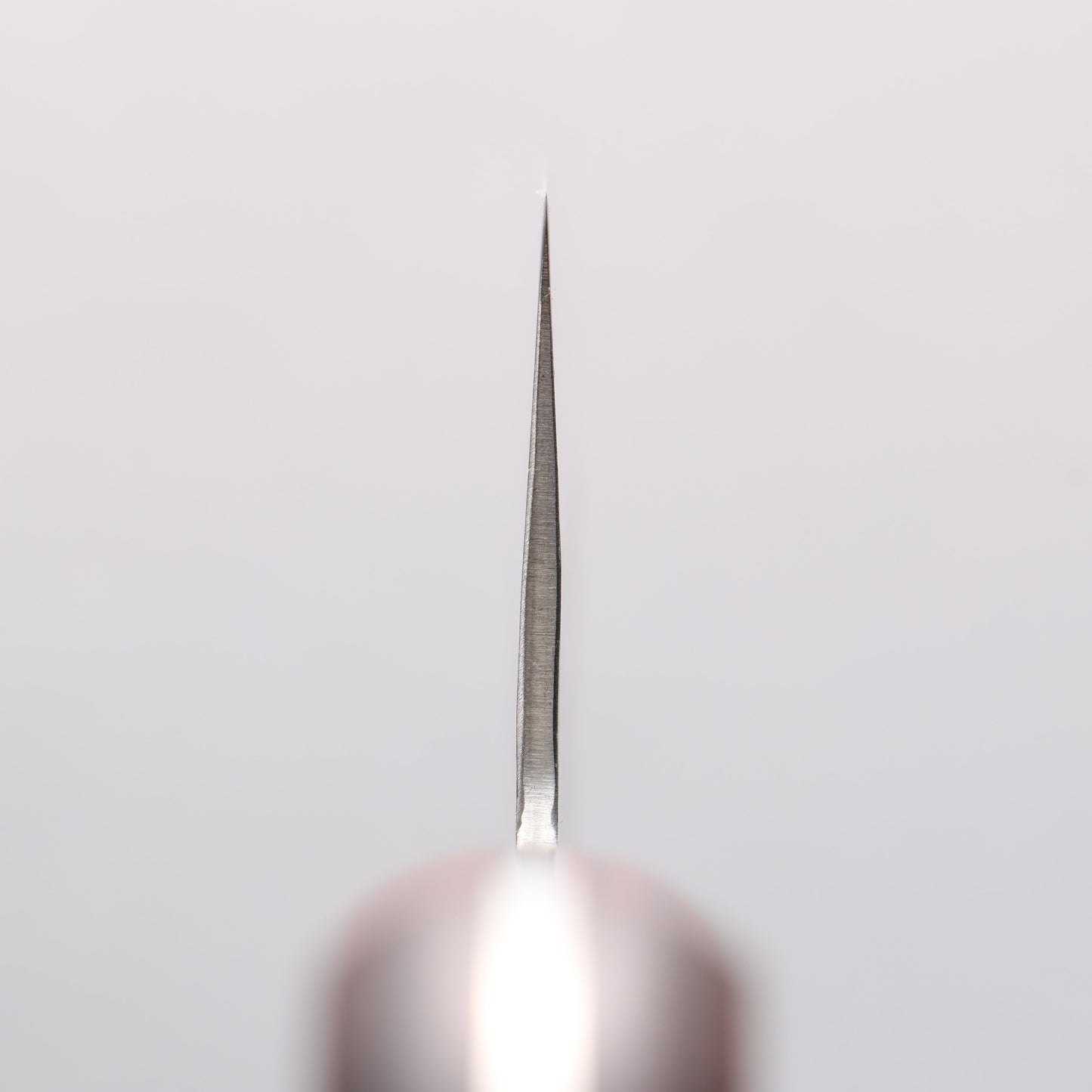 清助 黒梨 青スーパー鋼 梨地 黒打 菜切包丁 165mm 赤合板柄 - 清助刃物