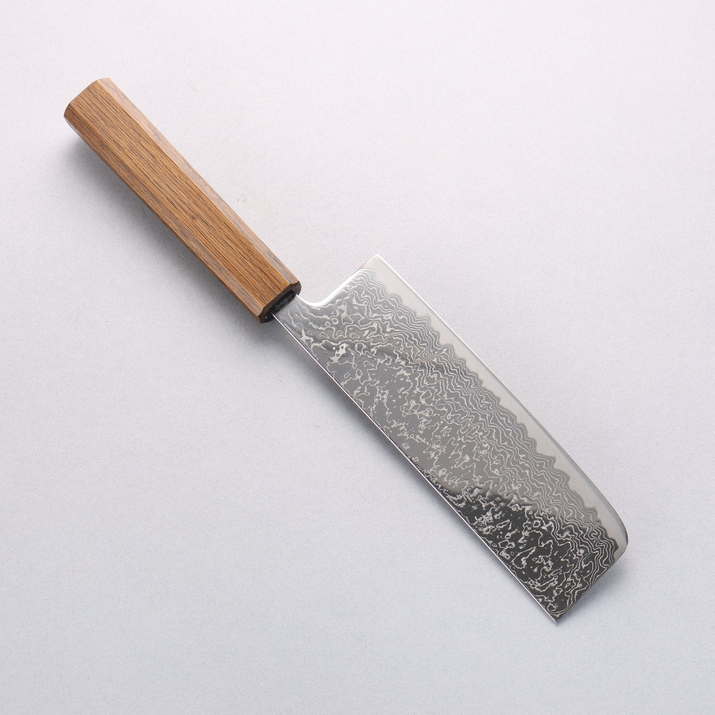 清助 V金10号 磨き仕上げ 菜切包丁 165mm 樫柄 - 清助刃物
