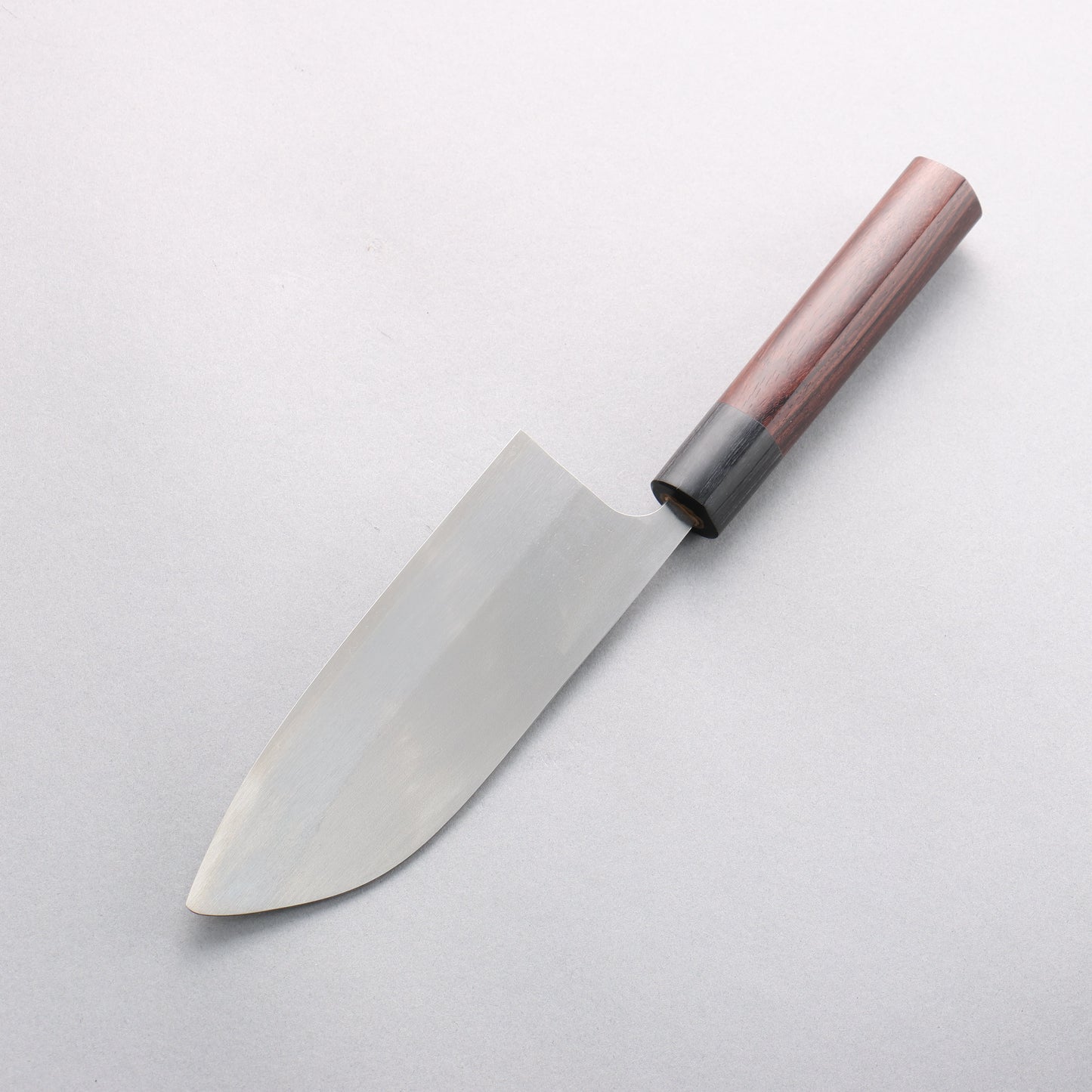 尾形 峻吾 SG2 研出 三徳(丸) 150mm 紫檀柄 - 清助刃物