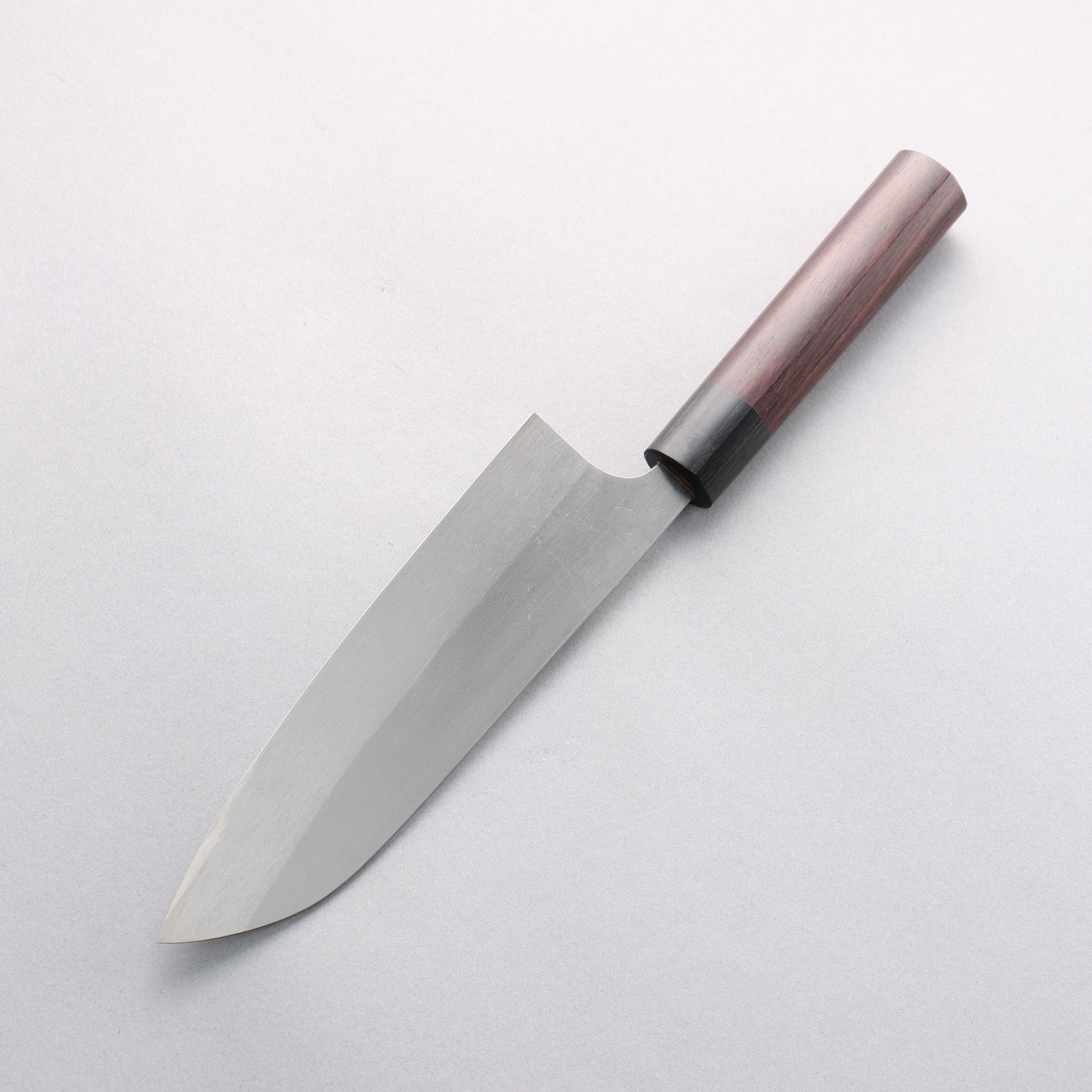 尾形 峻吾 SG2 研出 三徳包丁 180mm 紫檀柄 - 清助刃物