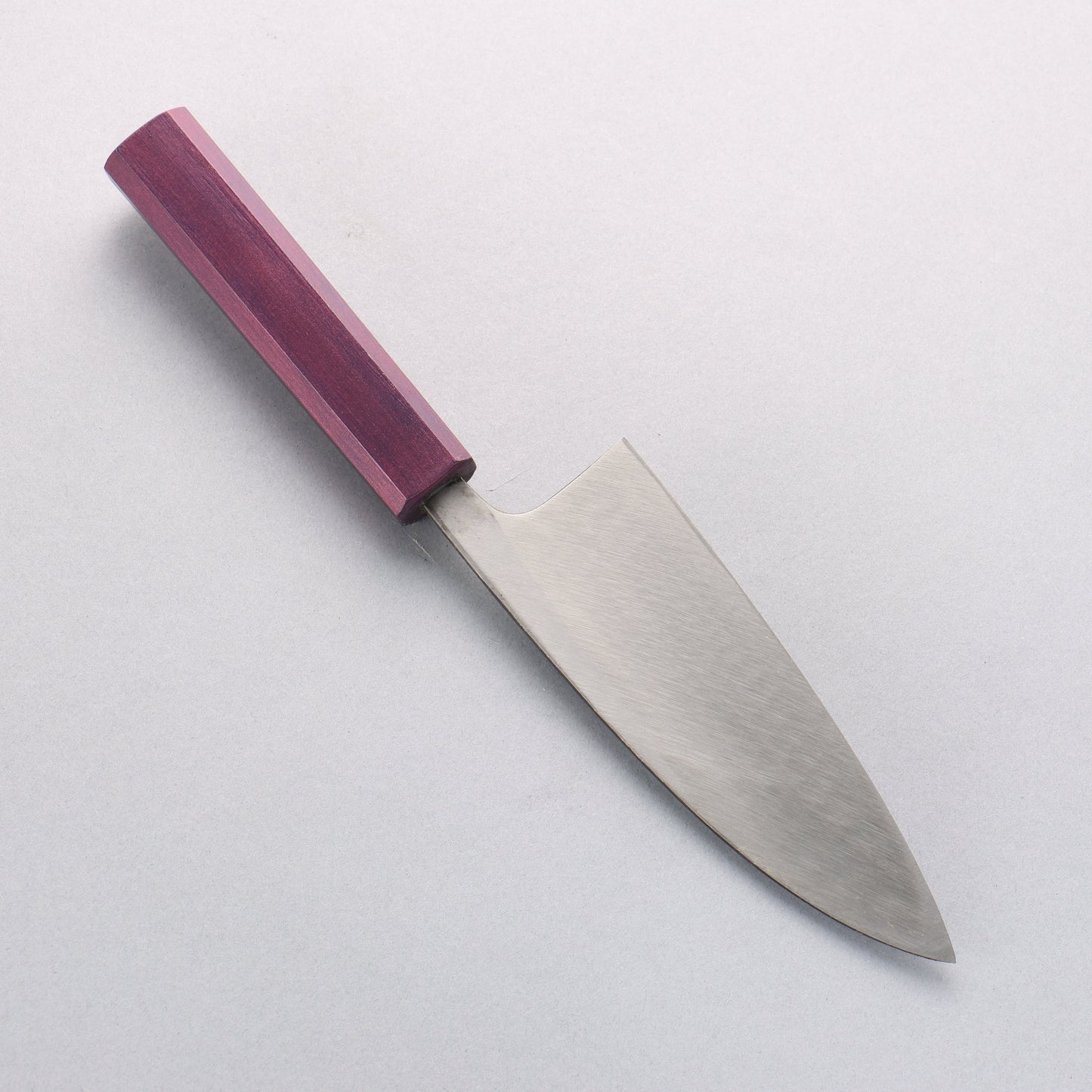 清助 白ニ鋼 黒打 出刃包丁 135mm - 清助刃物
