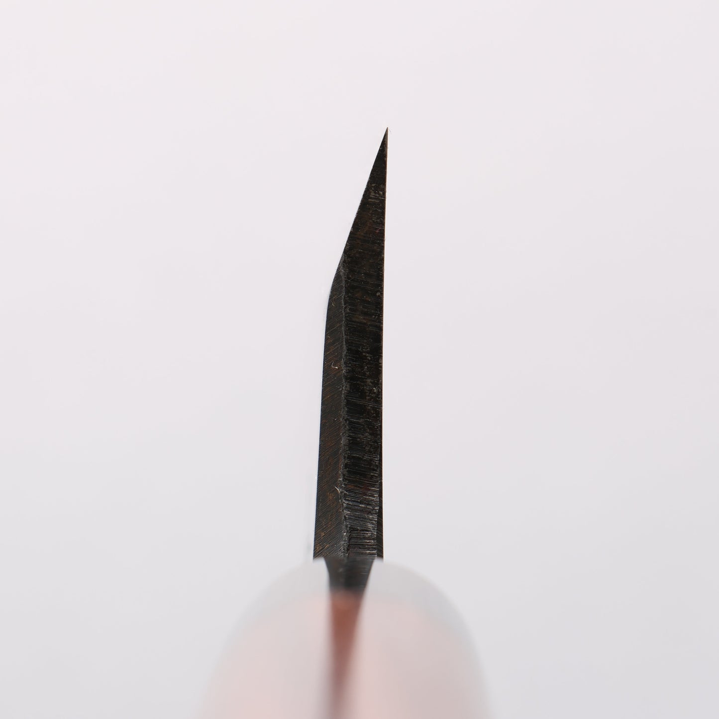 清助 白鋼 霞研 出刃包丁 150mm 紫檀柄 - 清助刃物
