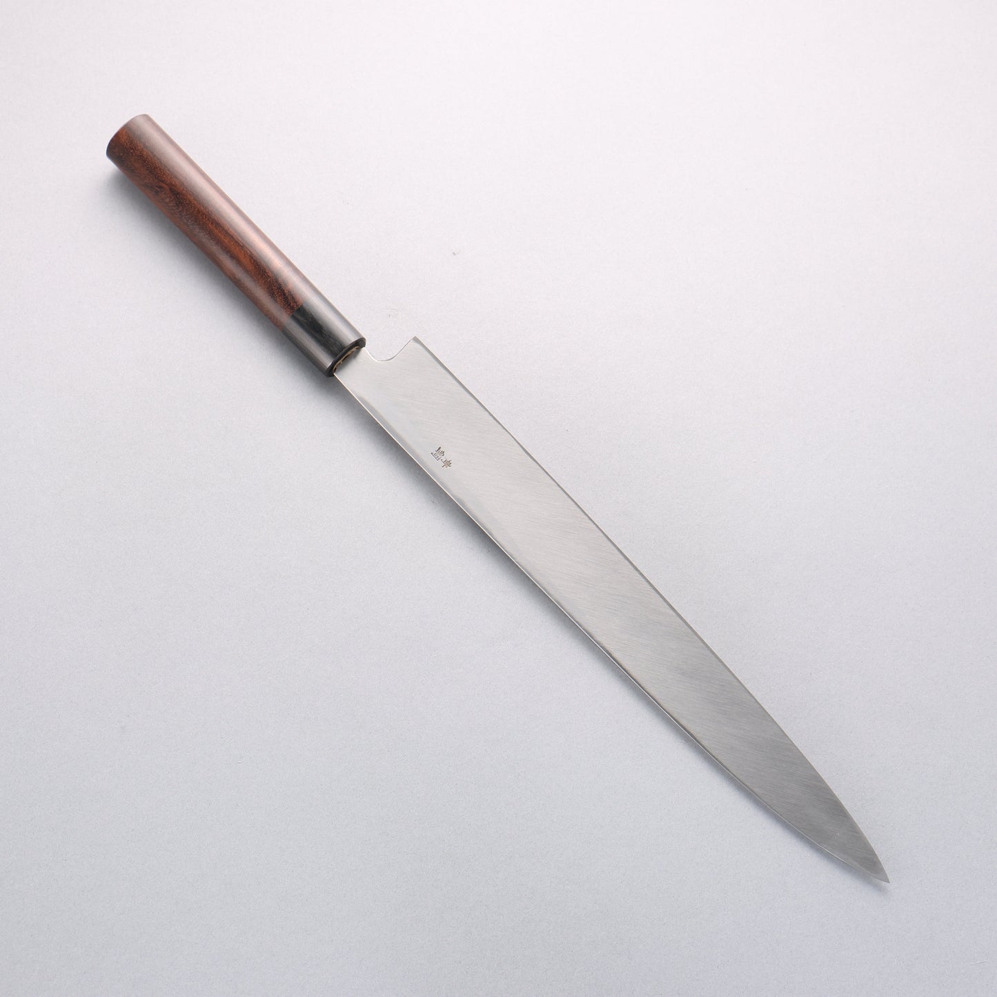 清助 青紙 霞研 柳刃包丁 300mm 紫檀柄 - 清助刃物
