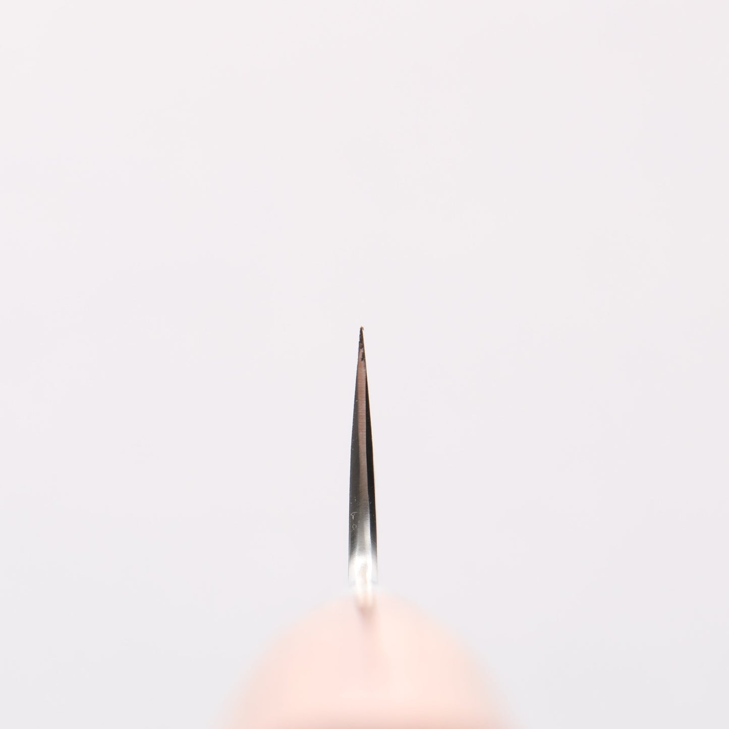 加茂刃物 V金10号 ダマスカス ペティーナイフ 120mm 茶合板柄 - 清助刃物