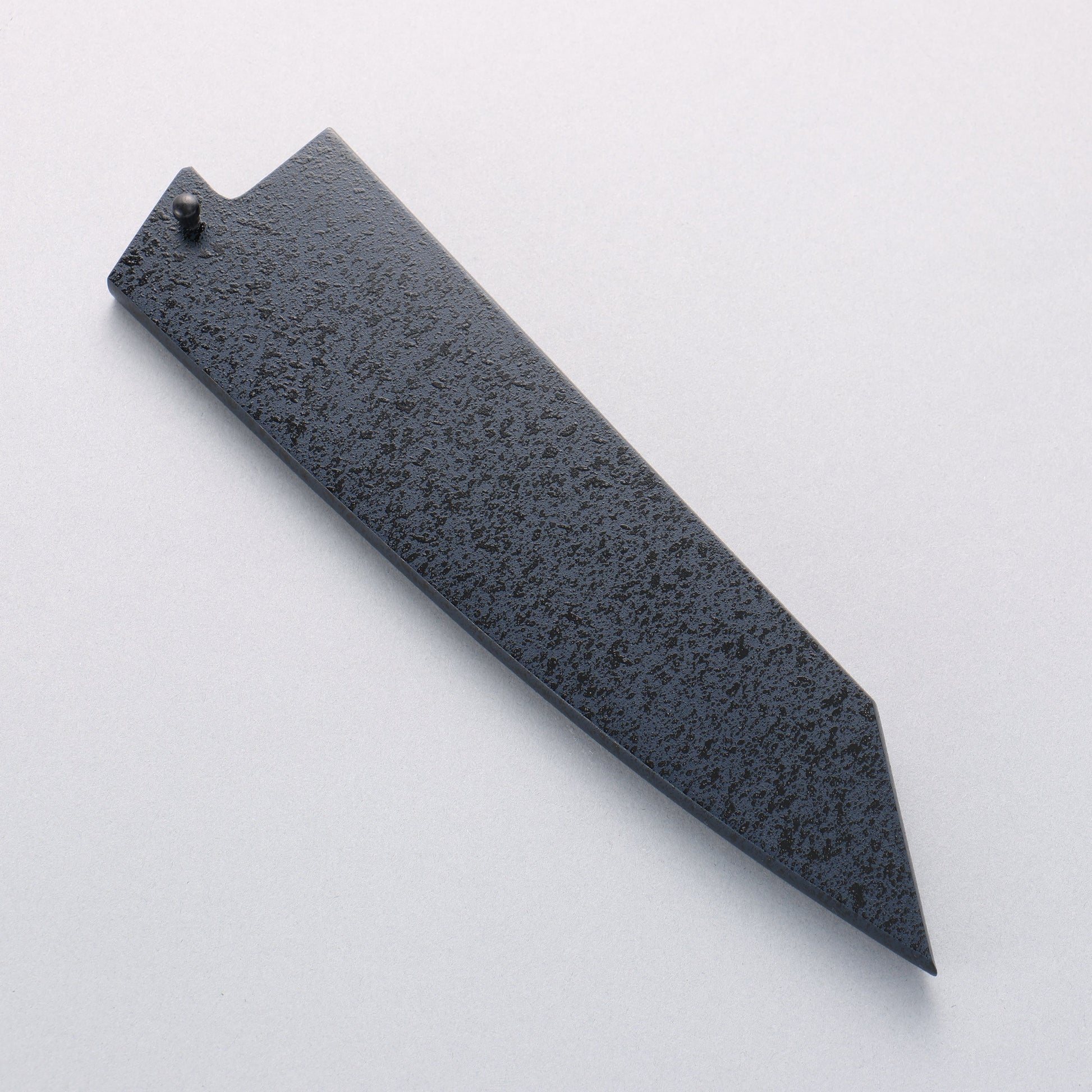 清助 青槌 AUS10 鎚目 切付三徳包丁 195mm 合板 (紺色)柄 鞘付き - 清助刃物