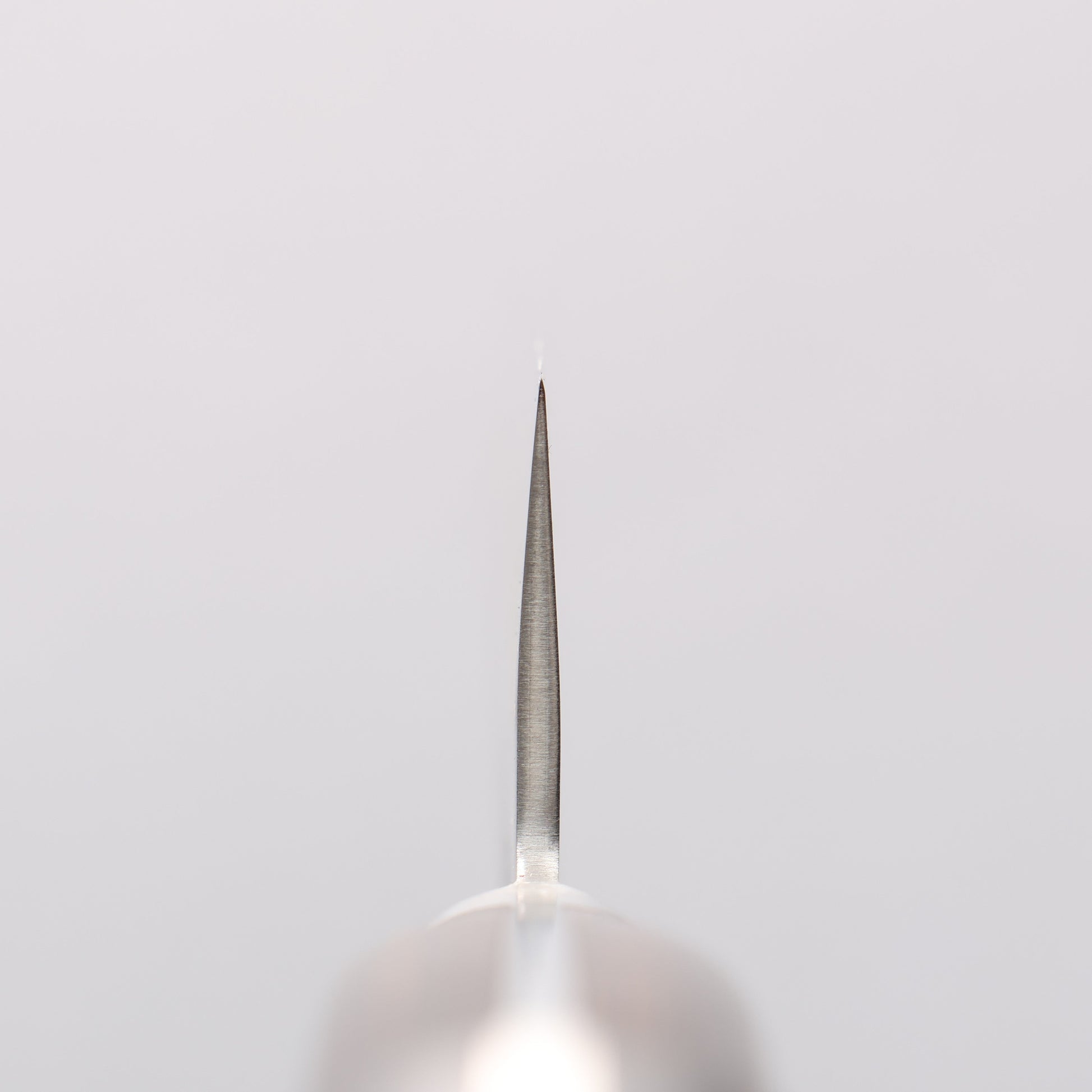 清助 銀三鋼 梨地 筋引包丁 240mm 茶合板柄 - 清助刃物