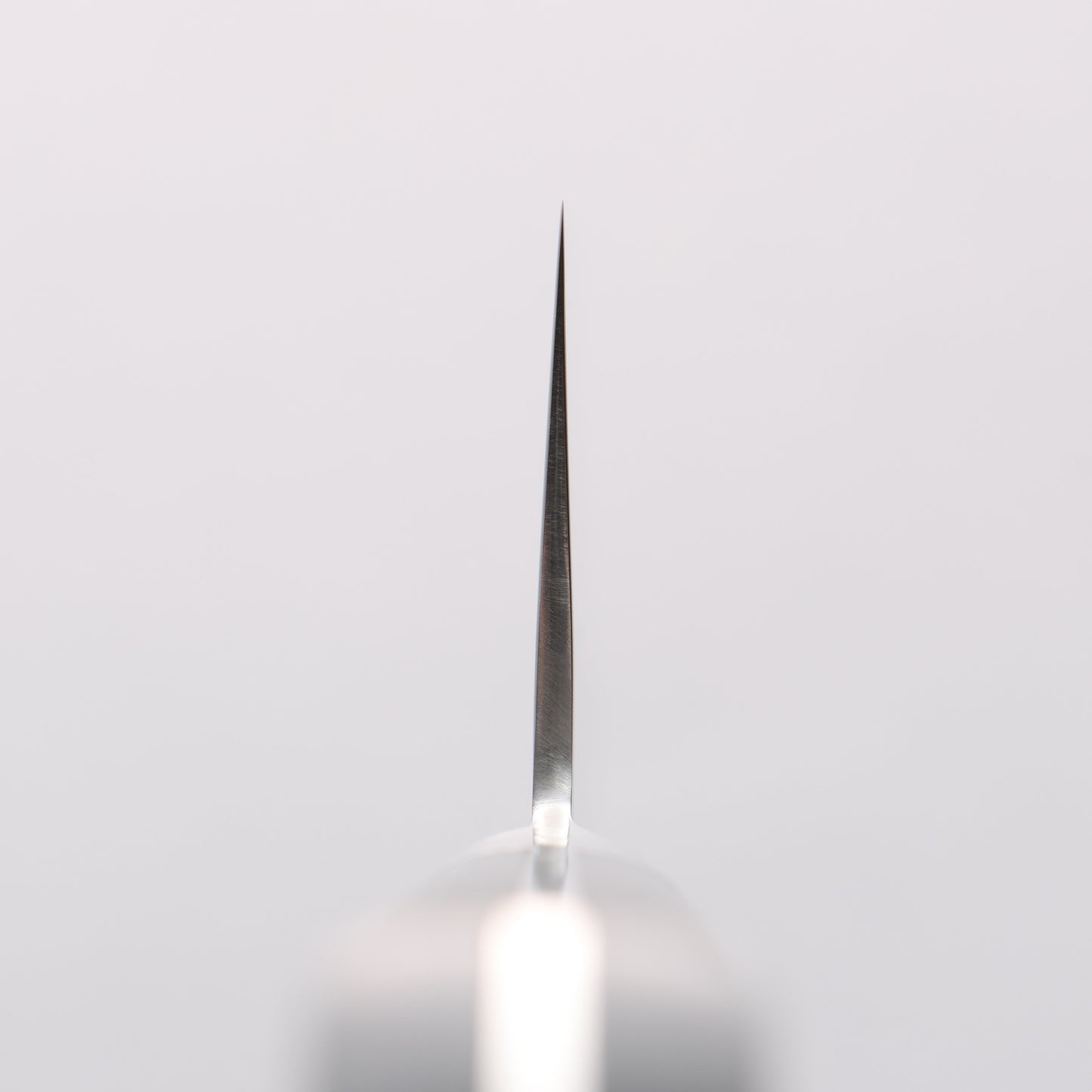 清助 V金5号 鎚目 霞研 三徳包丁 175mm 黒合板柄 - 清助刃物