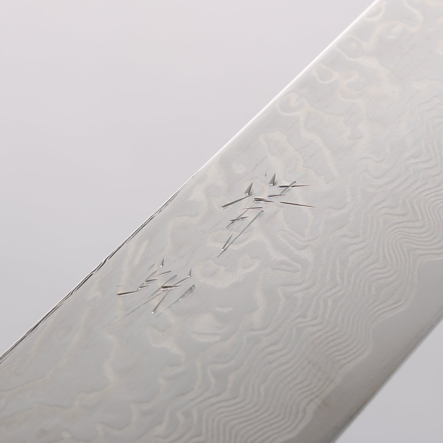 清助 SLD鋼 49層ダマスカス 牛刀包丁 210mm 樫柄 - 清助刃物