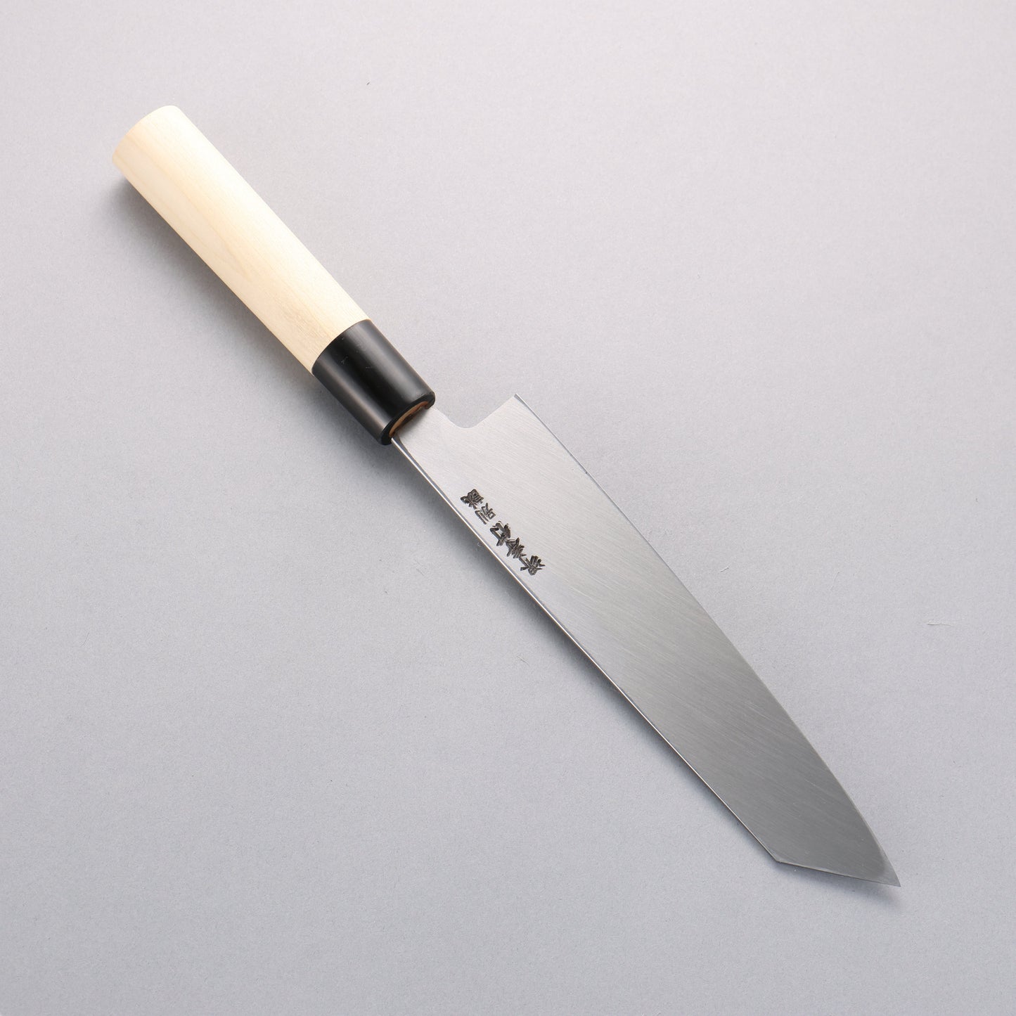 堺 孝行 特上 白ニ鋼 切付牛刀包丁 210mm 朴柄 - 清助刃物
