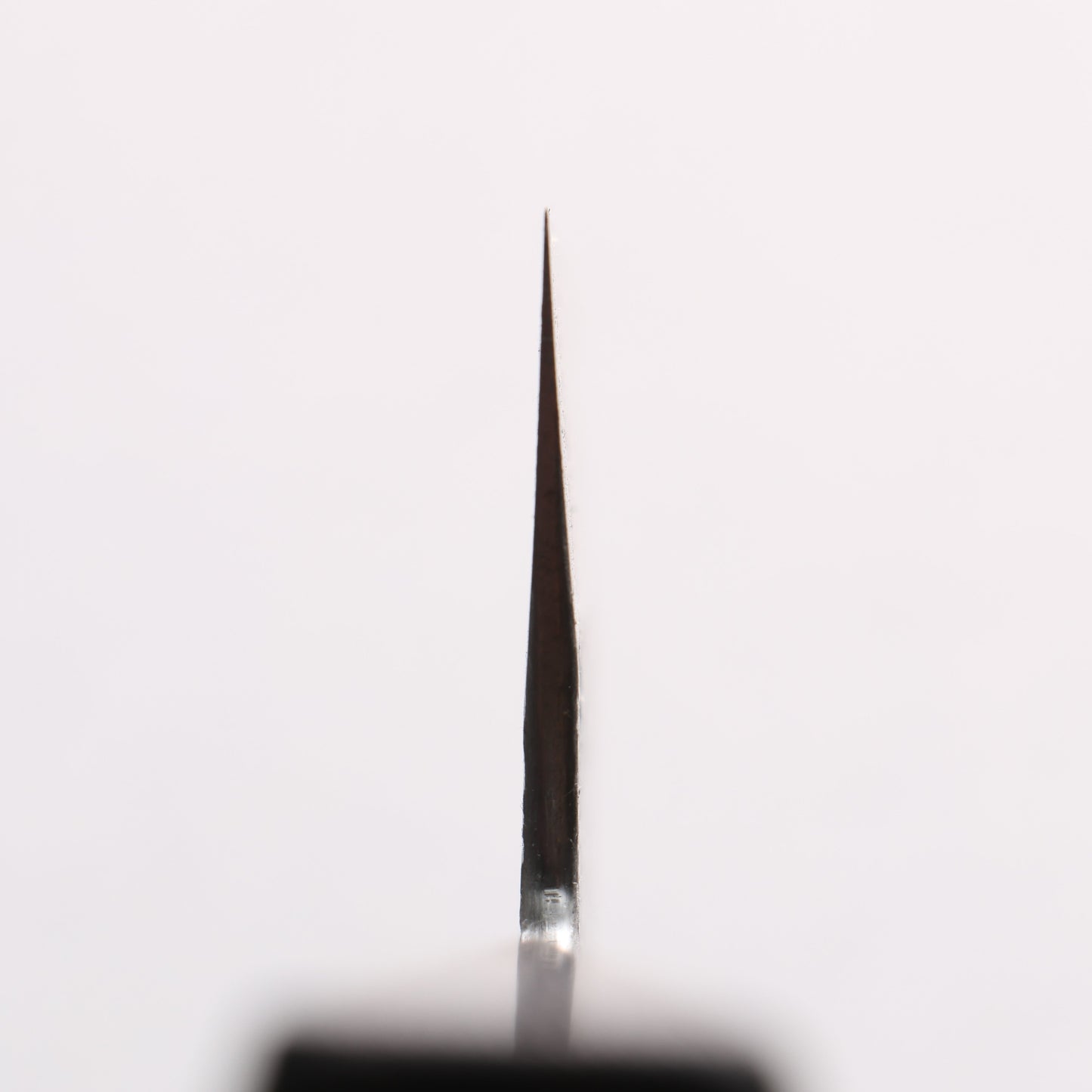 安倍勇光 青スーパー鋼 鎚目 黒仕上げ 菜切包丁 165mm 紫檀 (五角形)柄 - 清助刃物