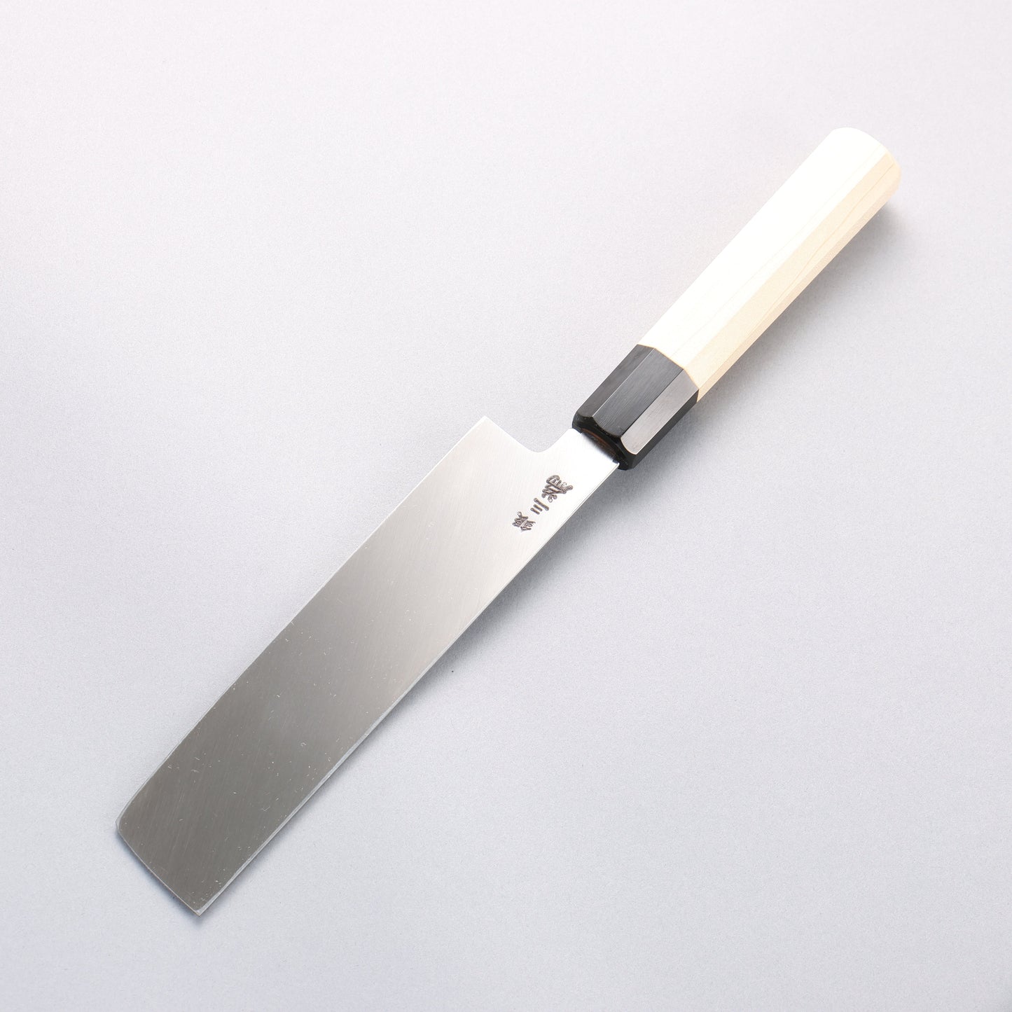 堺 孝行 シェフシリーズ 【左利き用】 銀三鋼 薄刃包丁 180mm 朴柄 - 清助刃物