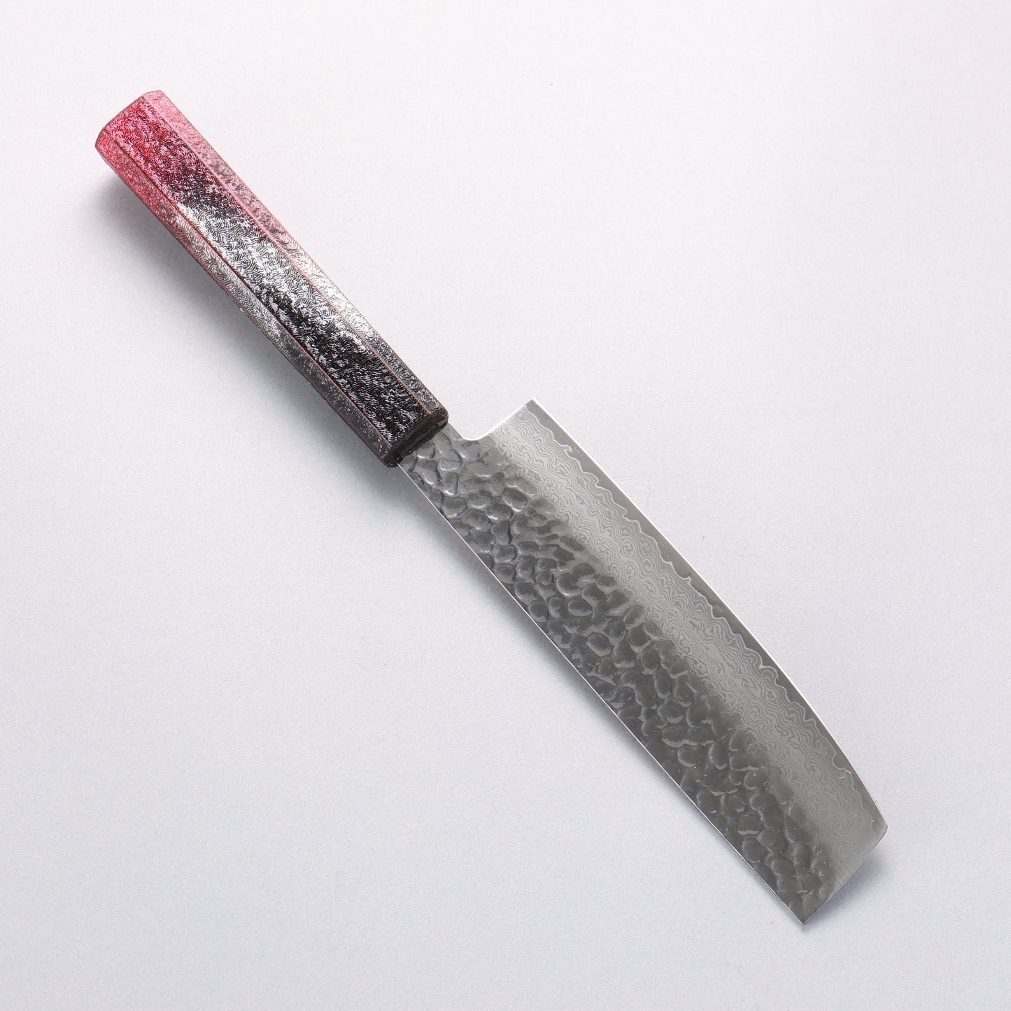 堺 孝行 琳凰 VG10 33層 ダマスカス 菜切包丁 和包丁 160mm 赤漆塗り柄 - 清助刃物