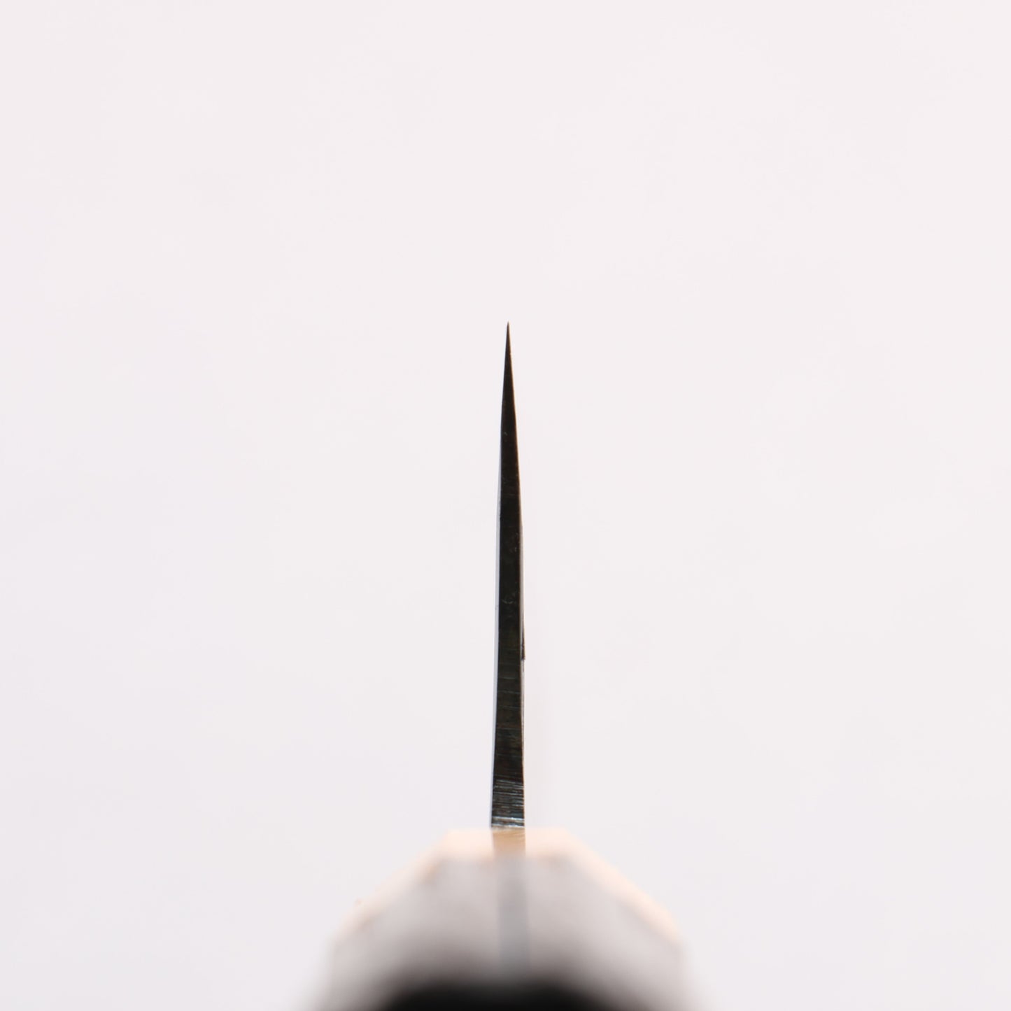 清助 青一鋼 黒仕上げ 三徳包丁 165mm 焼栗 (口輪:サクラ)柄 - 清助刃物