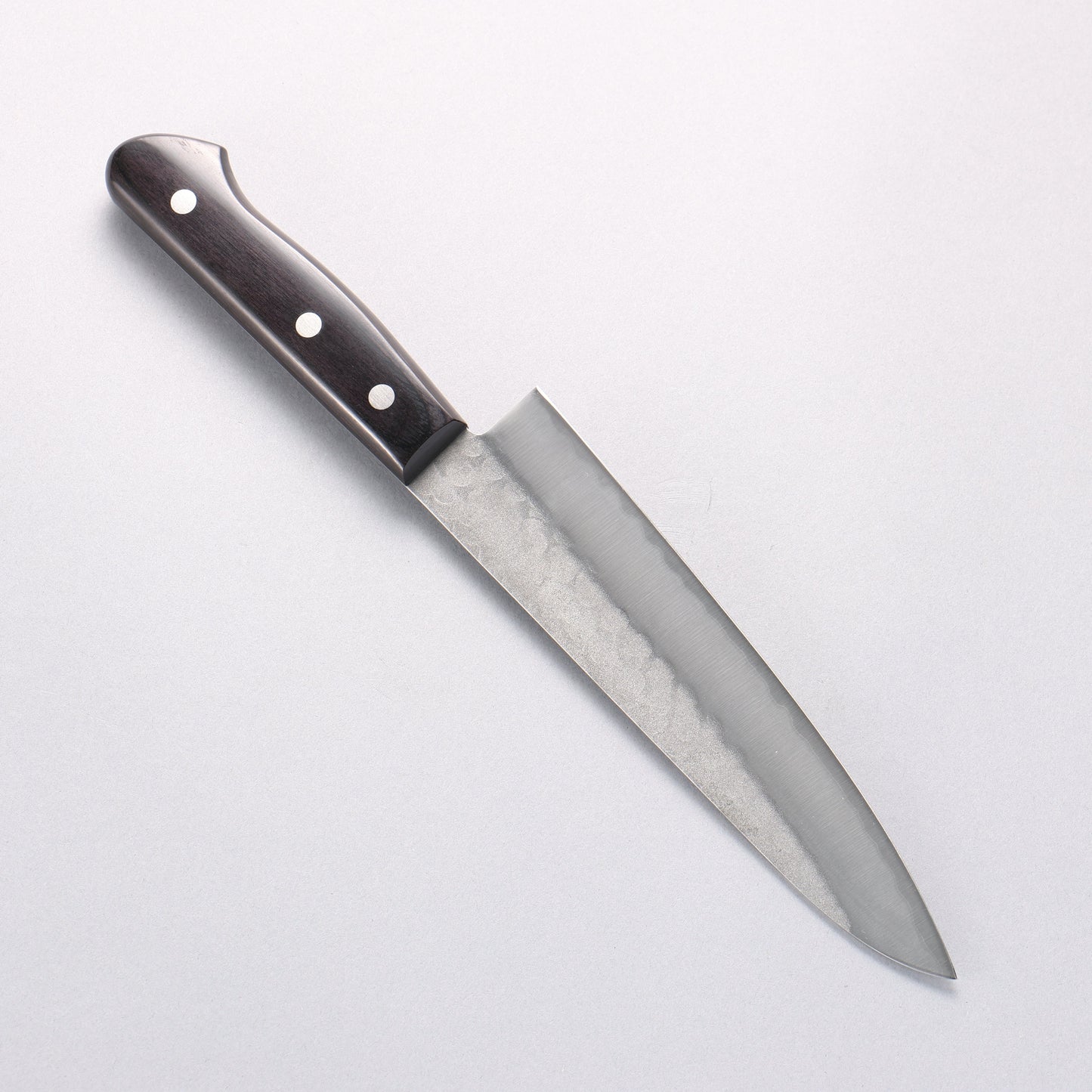 堺 孝行 青紙 鎚目 3層 牛刀包丁 180mm - 清助刃物