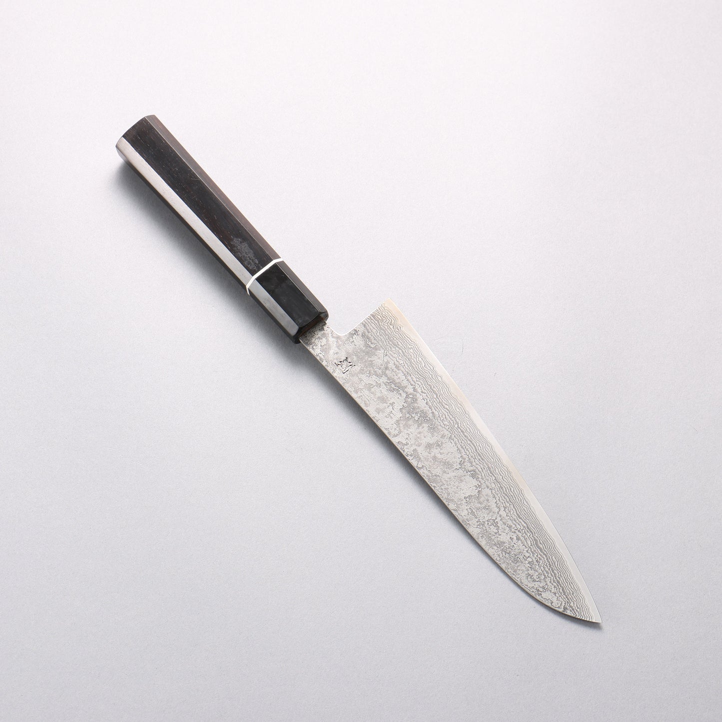 田中 誠貴 羽々斬 SG2 ダマスカス 牛刀包丁 180mm 黒檀柄 - 清助刃物