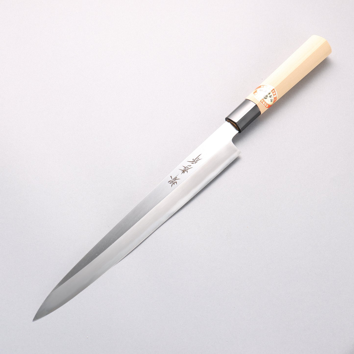 堺 孝行 【左利き用】 霞研 白鋼 柳刃包丁 270mm - 清助刃物