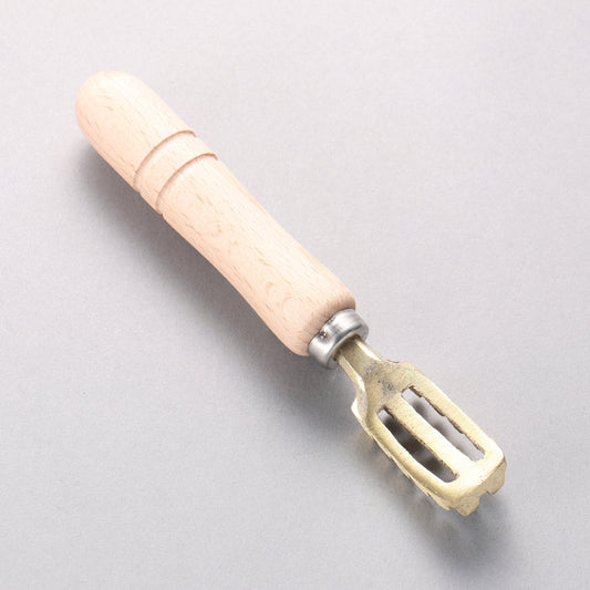 堺 孝行 真鍮 ウロコ取り 170mm - 清助刃物