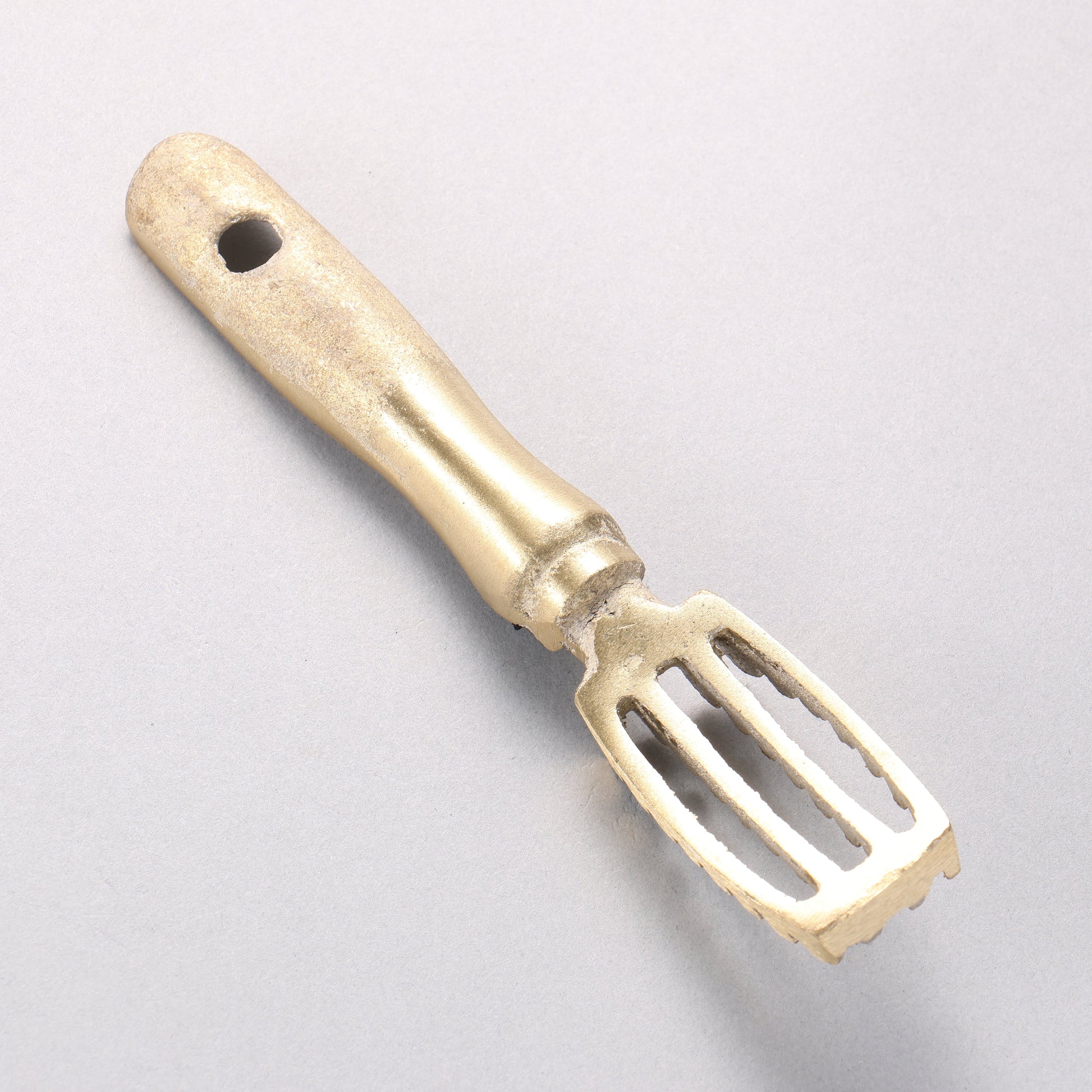 堺 孝行 真鍮 ウロコ取り 180mm - 清助刃物