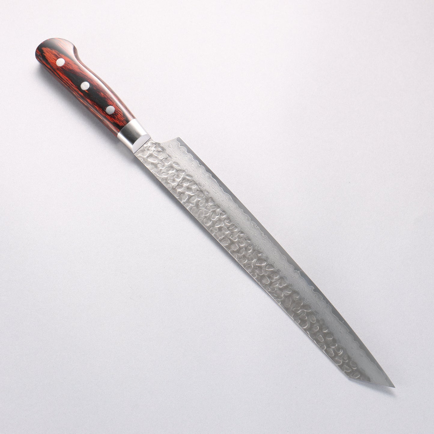 堺 孝行 VG10 33層 ダマスカス 剣型柳刃包丁 270mm マホガニー柄 - 清助刃物