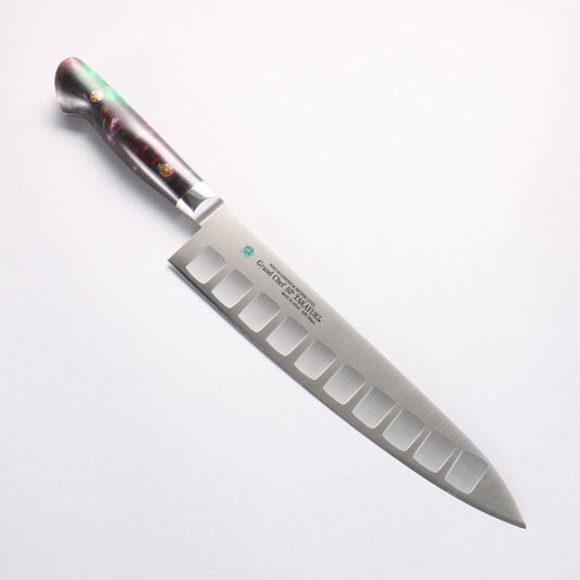 堺 孝行 グランドシェフ SP スウェーデンウッデホルム特殊鋼 牛刀サーモン 240mm SP タイプ III (ギャラクシー)柄 - 清助刃物