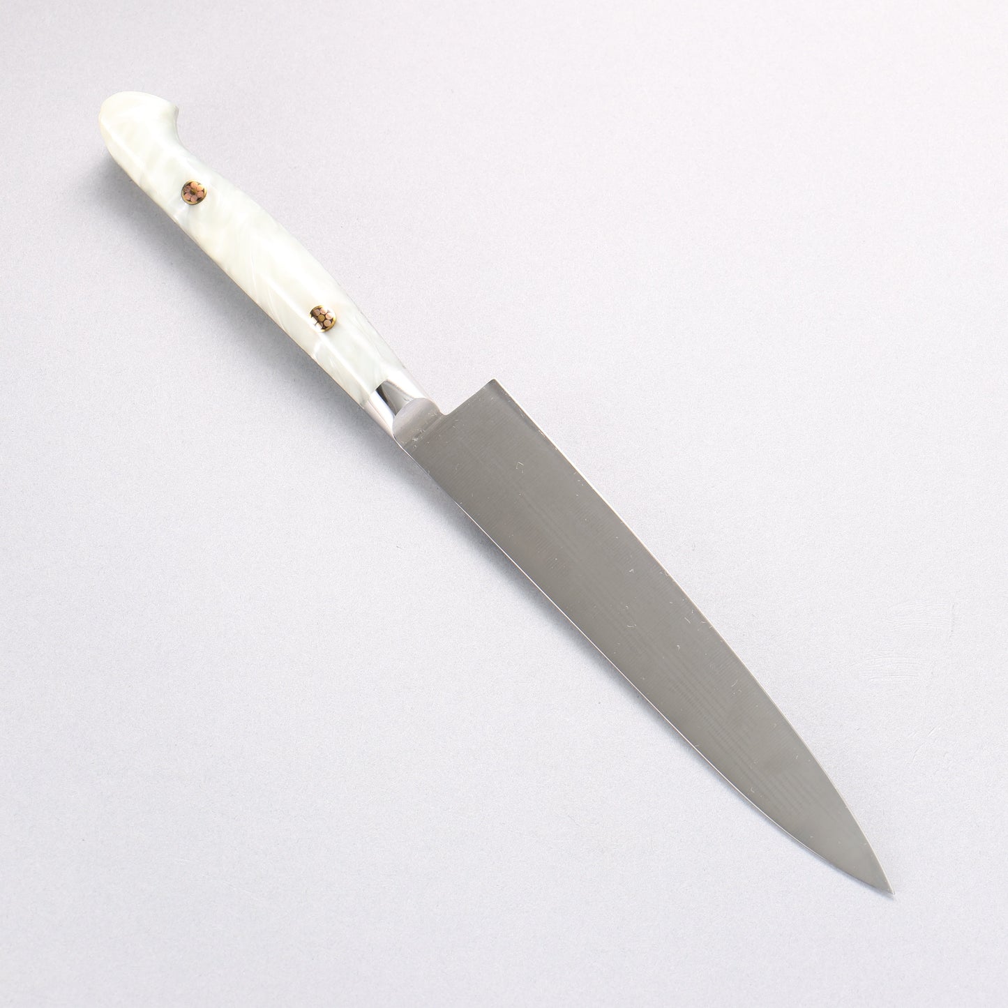 堺 孝行 グランドシェフ SP スウェーデンウッデホルム特殊鋼 ペティーサーモン 150mm SP タイプ III (パール)柄 - 清助刃物