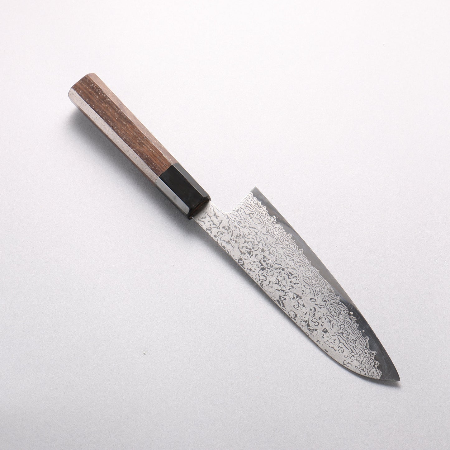 田中 誠貴 VG10 17層 ダマスカス 三徳包丁 165mm ウォルナット柄