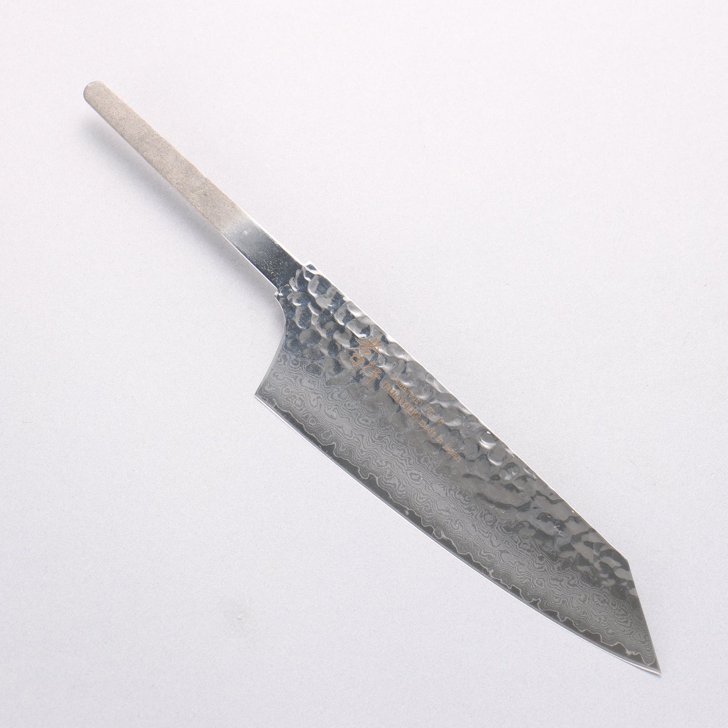 堺 孝行 V金10号 33層ダマスカス 剣型三徳包丁 160mm 【刃のみ】 - 清助刃物