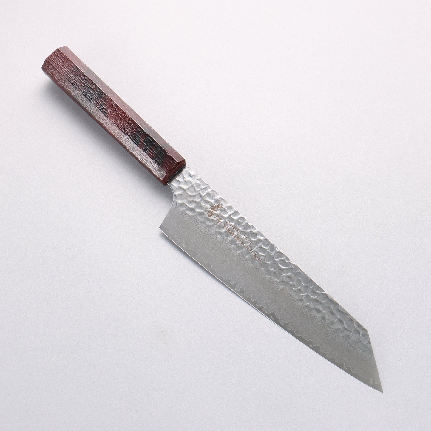 堺 孝行 なないろ VG10 33層 剣型牛刀包丁 190mm ABS樹脂(溜べっ甲)柄 - 清助刃物