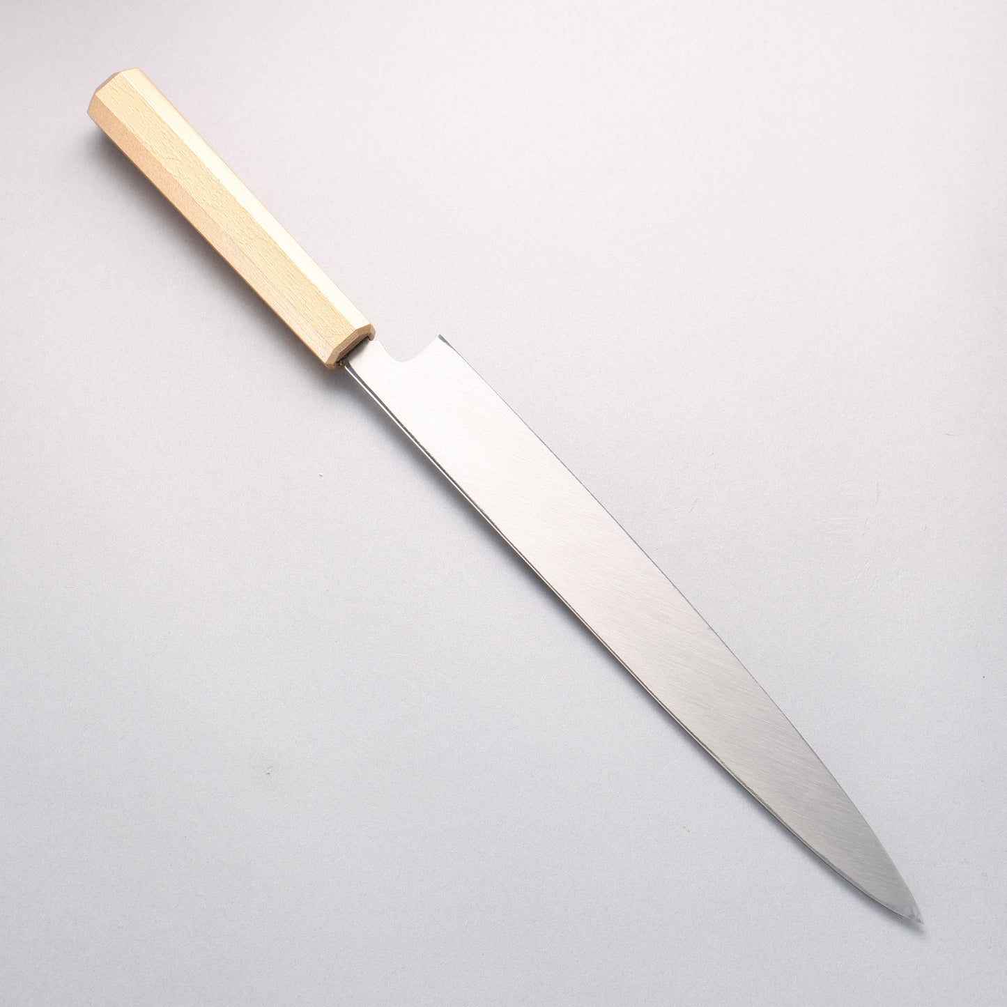 堺 孝行 なないろ INOX モリブデン鋼 柳刃包丁 270mm ABS樹脂(金パール)柄 - 清助刃物