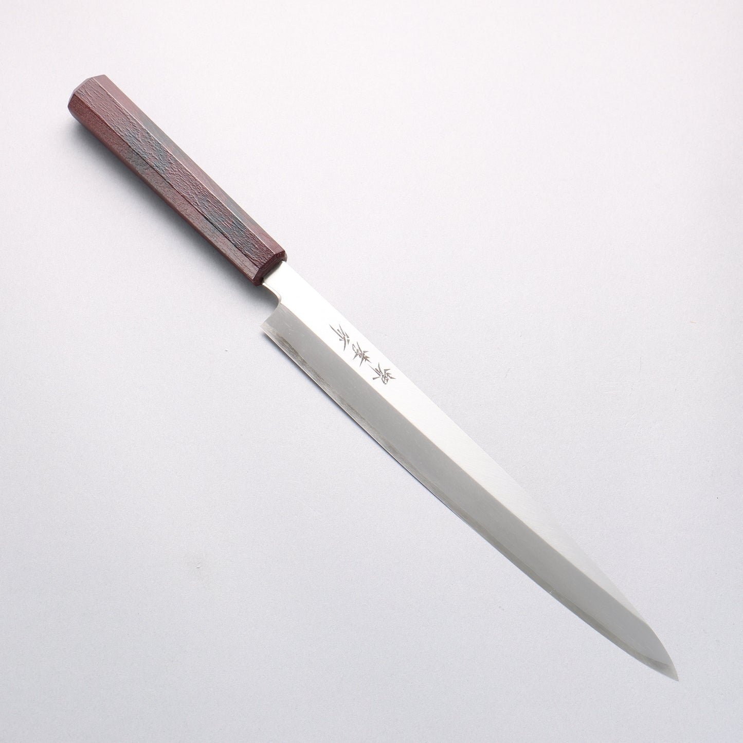 堺 孝行 なないろ INOX モリブデン鋼 柳刃包丁 270mm ABS樹脂(溜べっ甲)柄 - 清助刃物