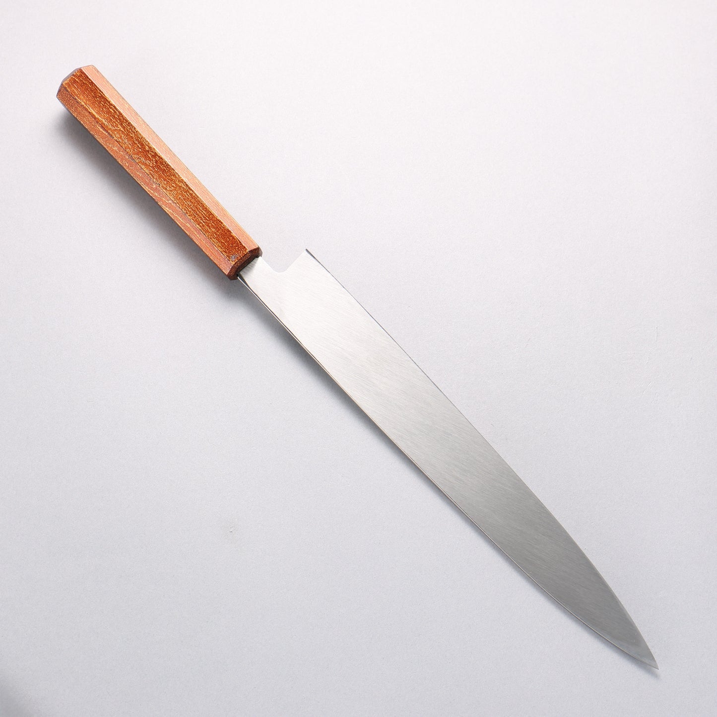 堺 孝行 なないろ INOX モリブデン鋼 柳刃包丁 270mm ABS樹脂(レトロ金)柄 - 清助刃物