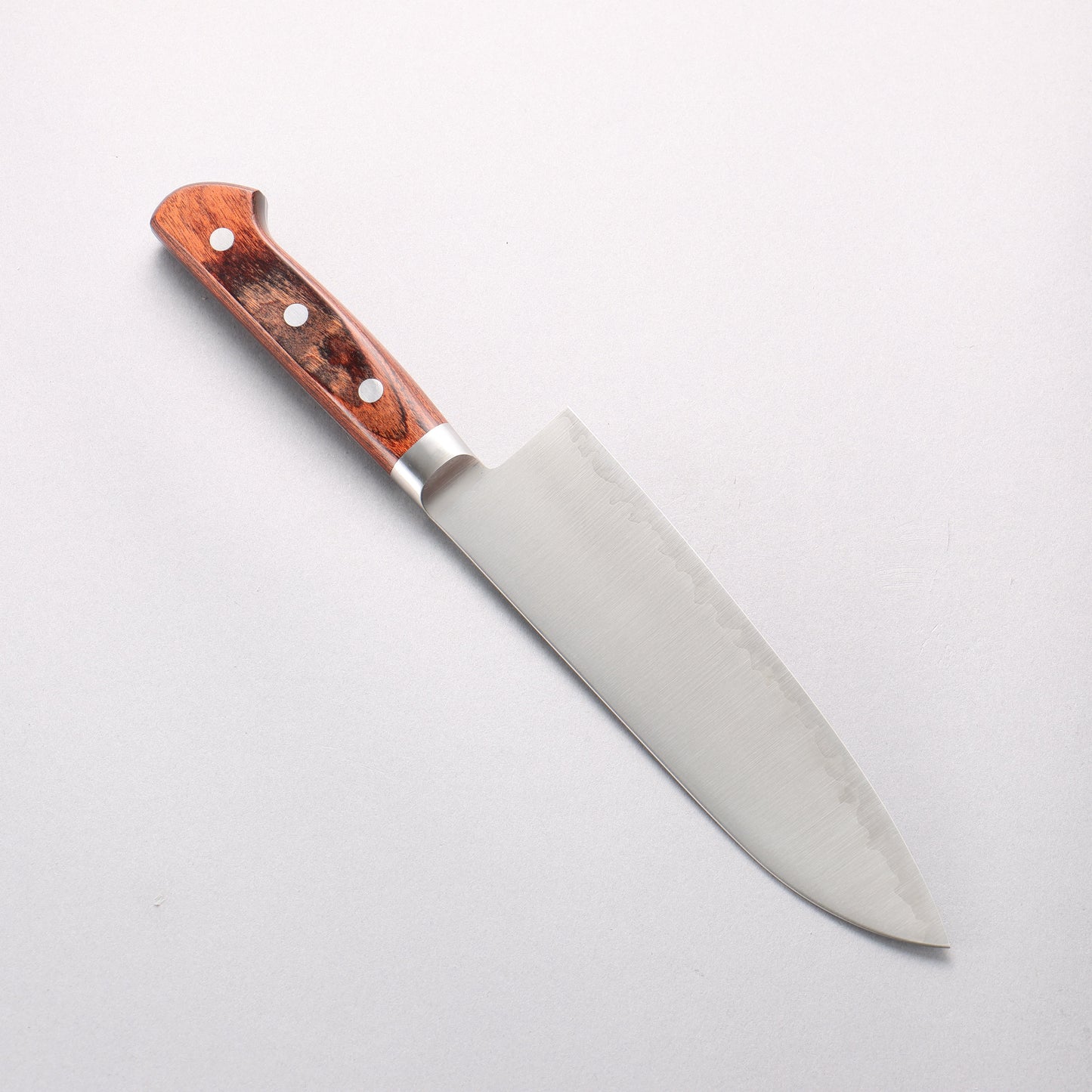 寛丈 HAP40 三徳包丁 180mm マホガニー柄 - 清助刃物