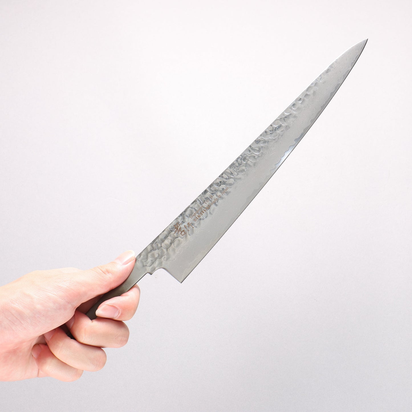 堺 孝行 V金10号 33層ダマスカス 筋引包丁 240mm 【刃のみ】 - 清助刃物