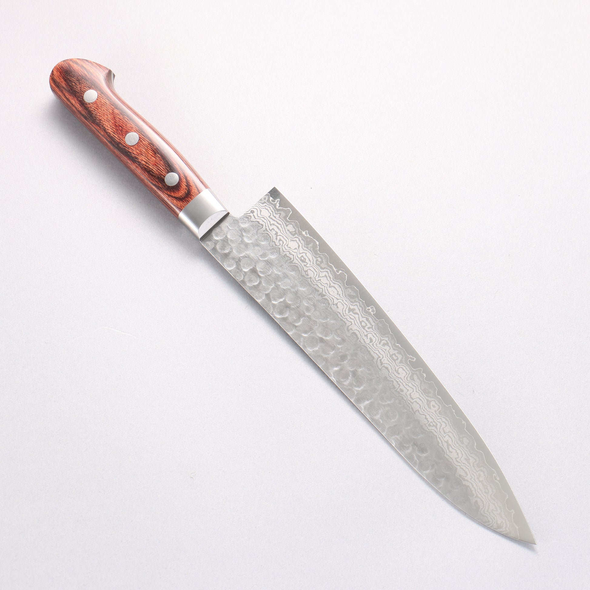 堺 孝行 V金10号 17層ダマスカス 牛刀包丁 210mm - 清助刃物