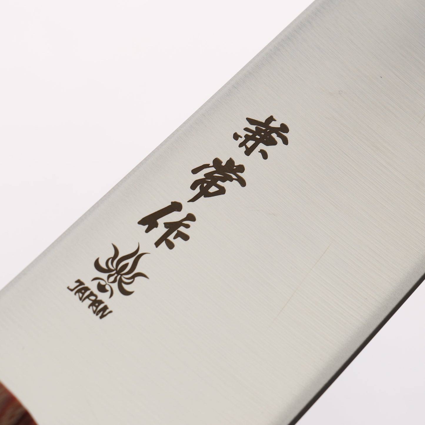 兼常 555 シリーズ DSR-1K6 三徳包丁 165mm 赤合板柄 - 清助刃物