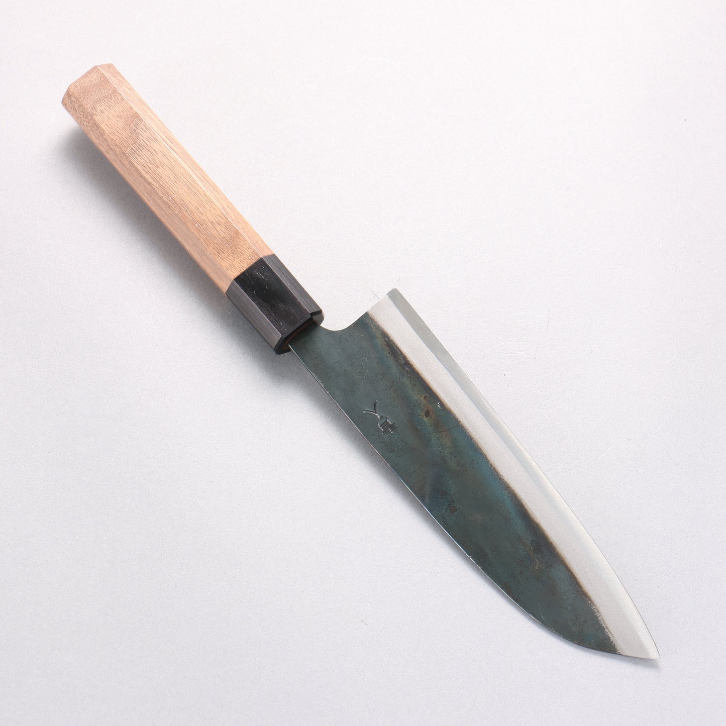 堺 孝行 青ニ鋼 黒打 三徳包丁 170mm